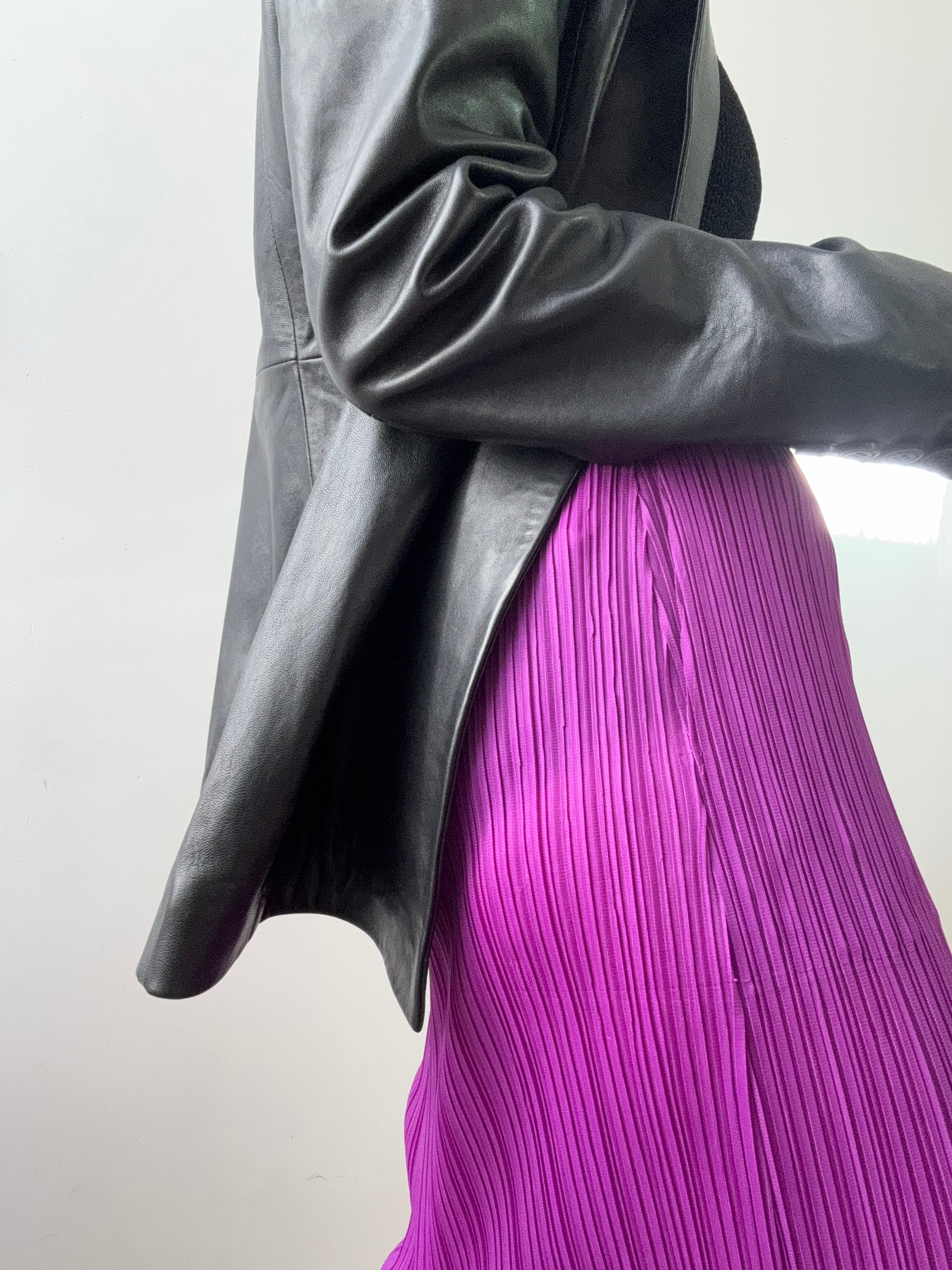 Pleated Skirt Purple | Skirts