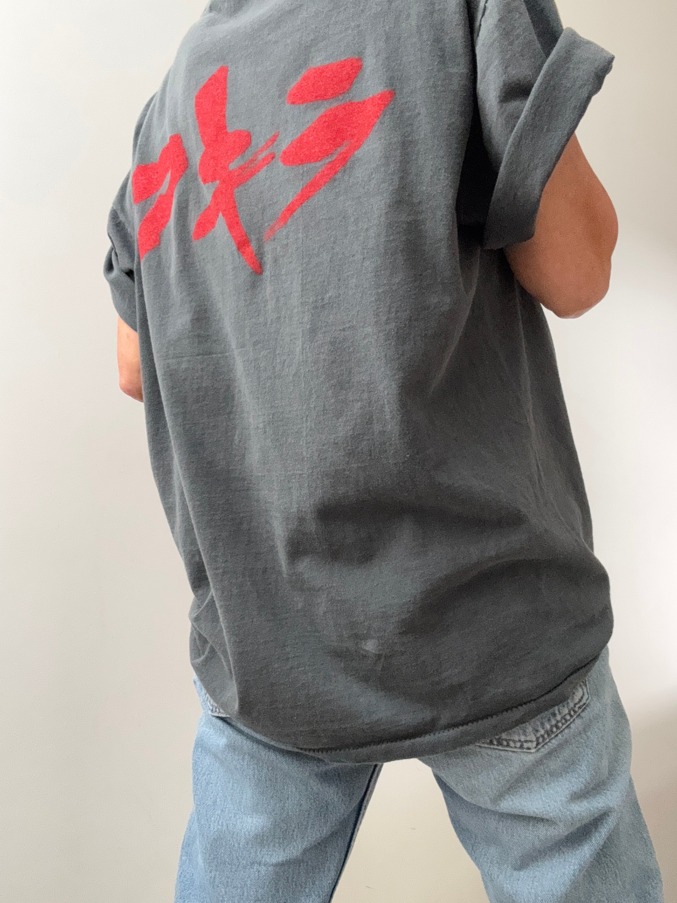 Akira Black Tee | Tops