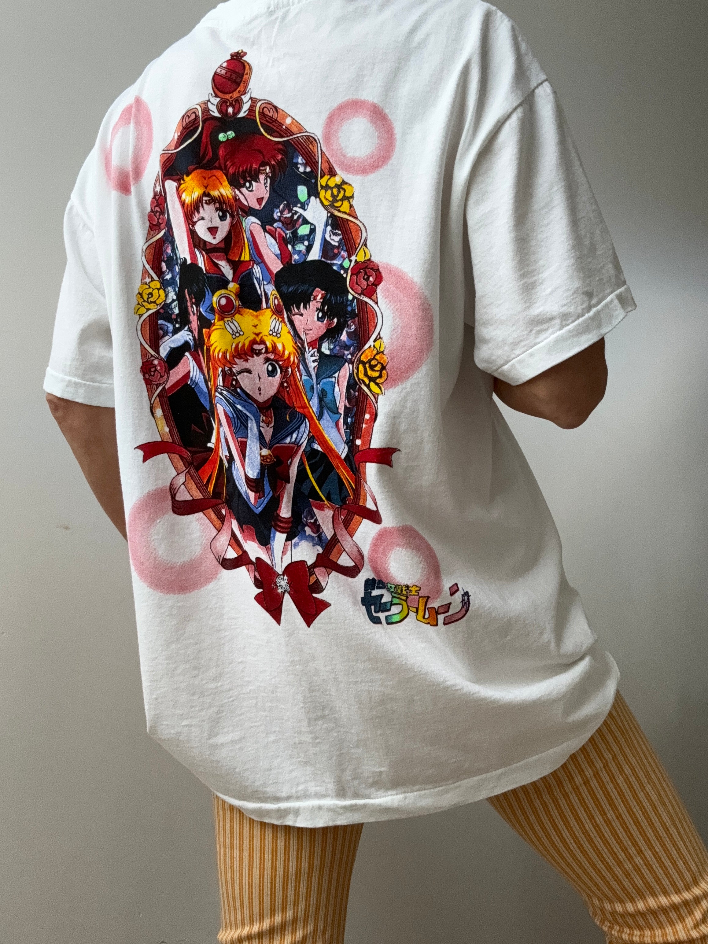 Vintage Style Anime Tee | Tops