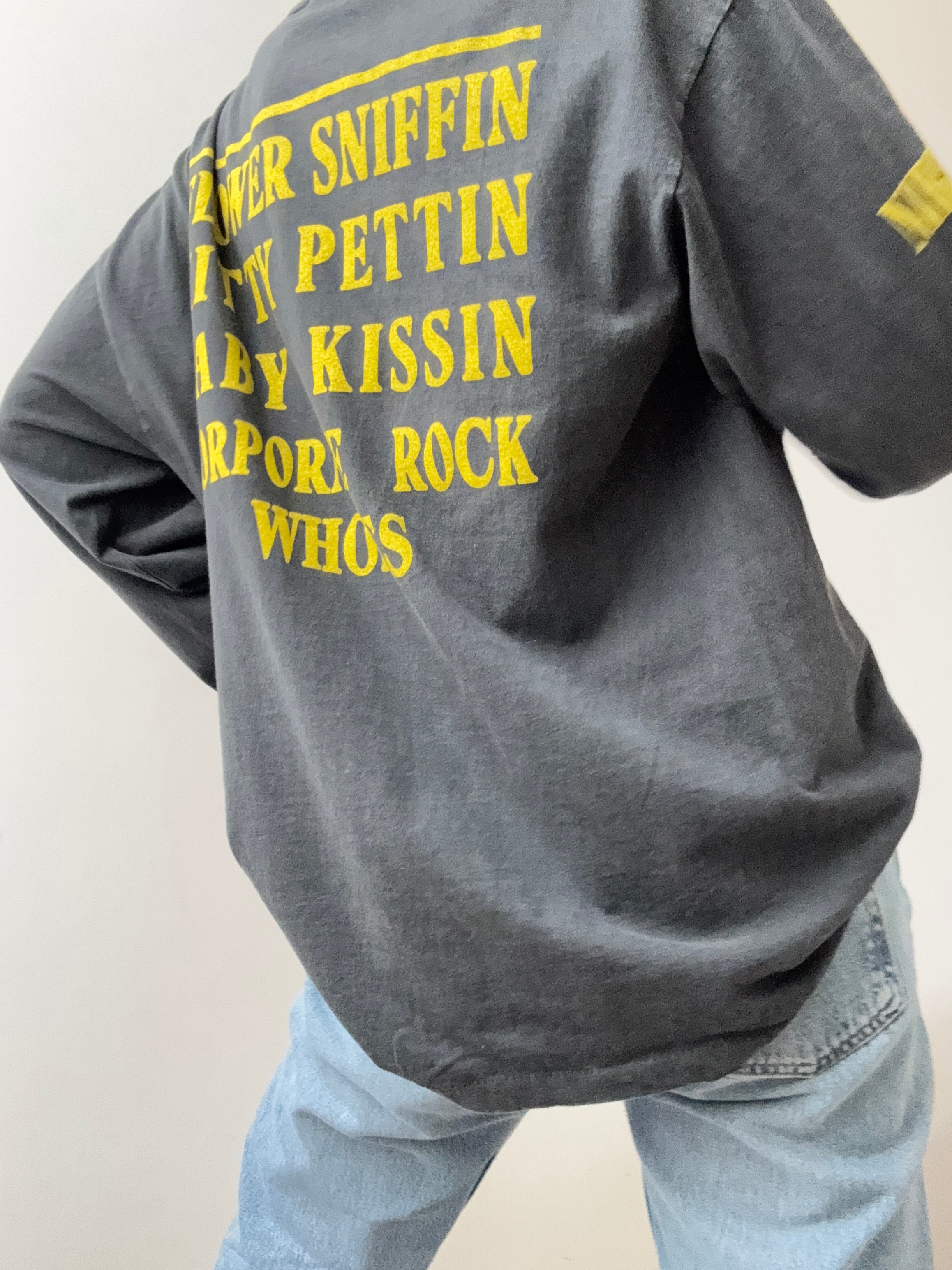 Future Nomads Tops Black Smiley Long Sleeve