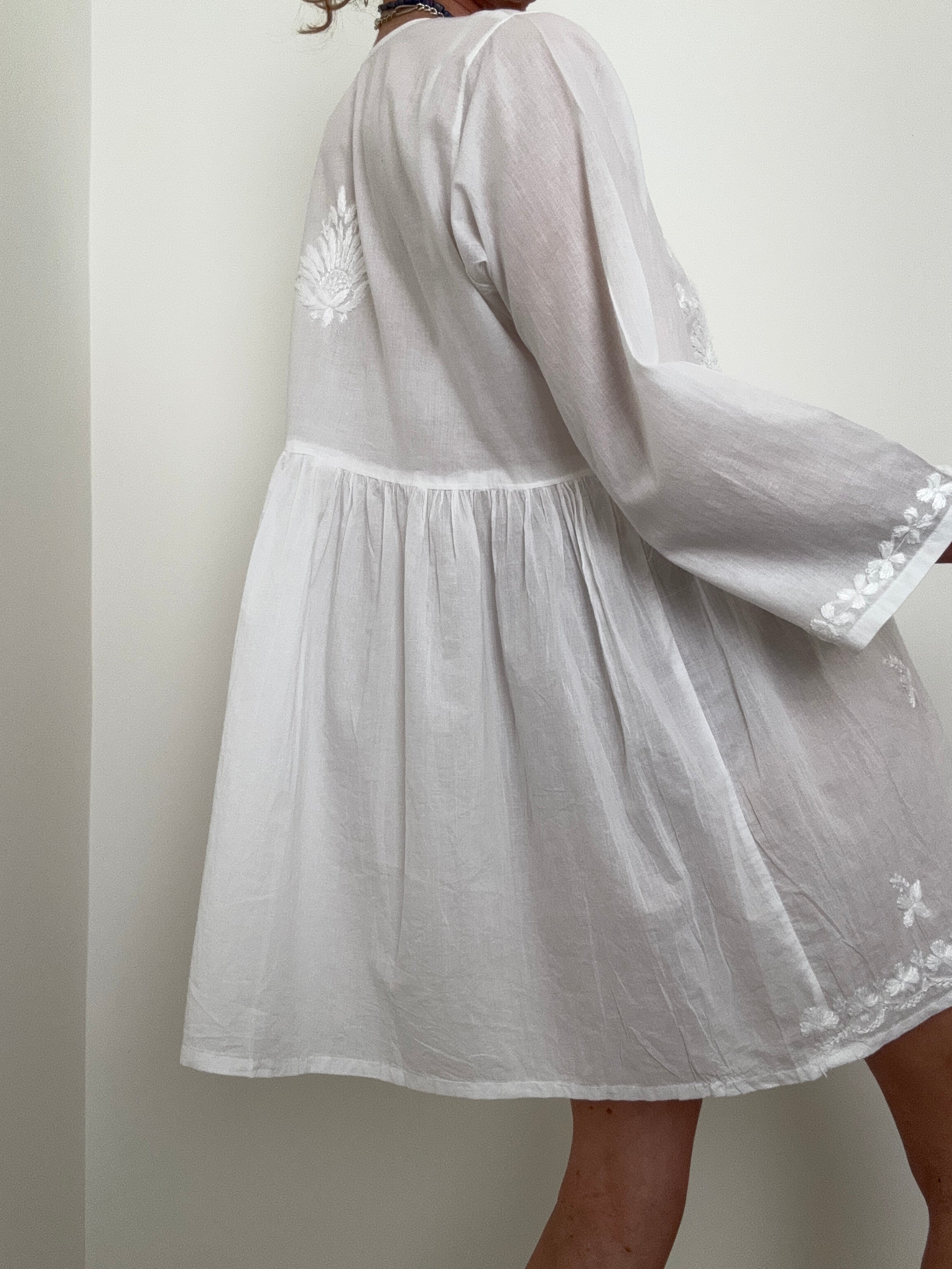 Future Nomads Tops Crossover Tunic Dress & Pants set