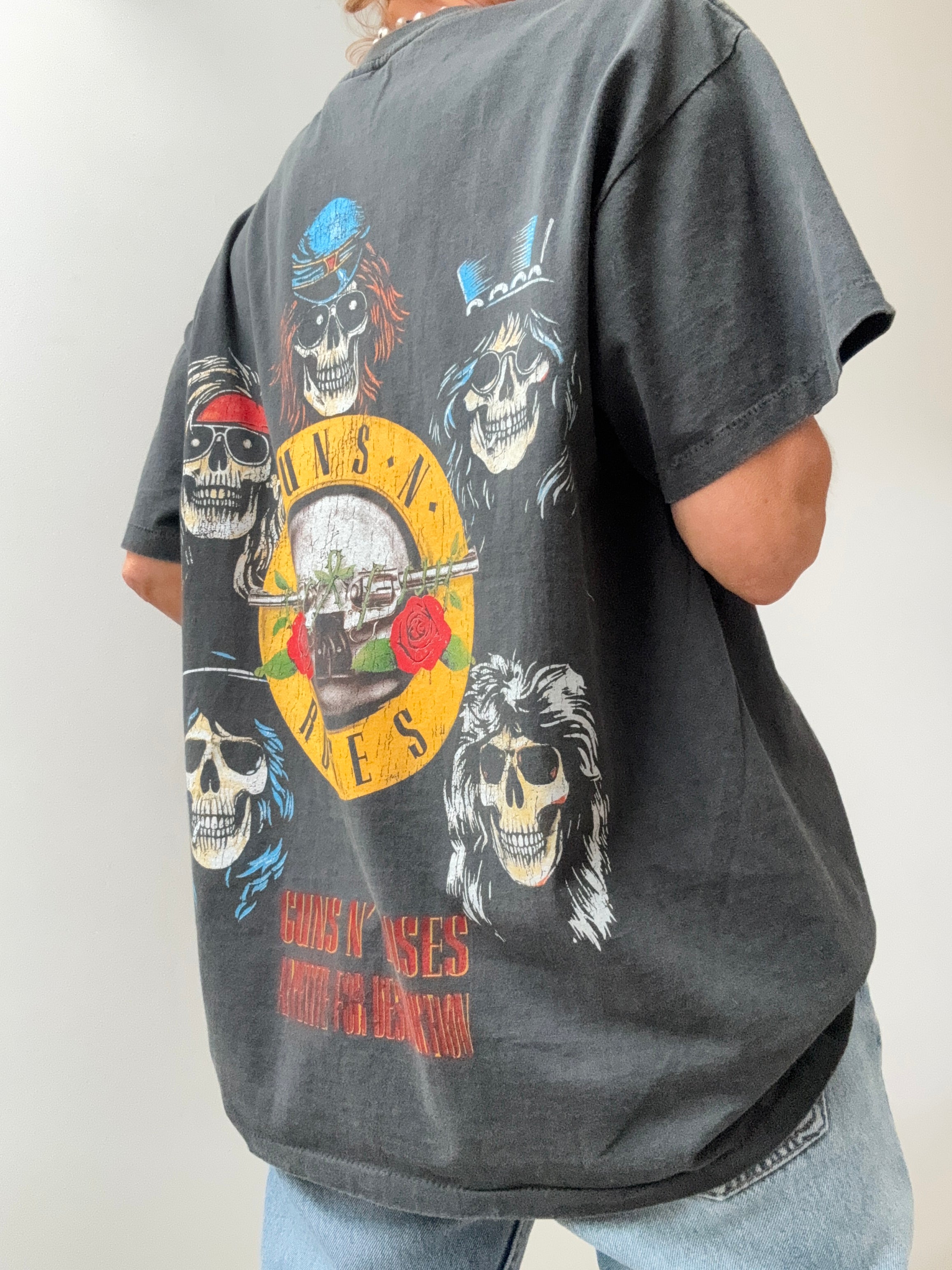 Guns N Roses Vintage Style Tee | Tops