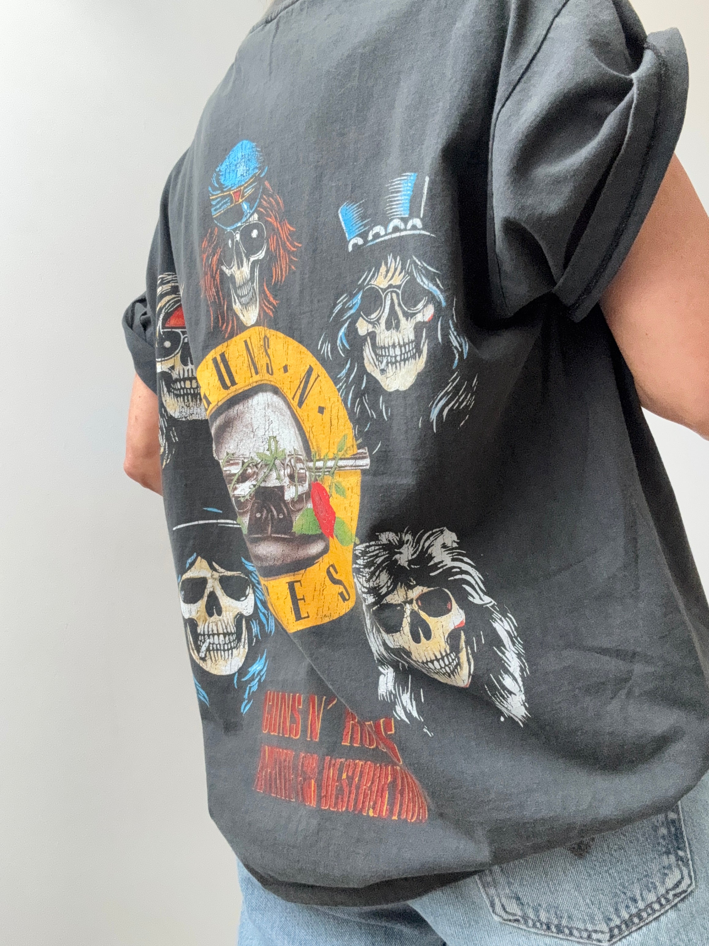 Guns N Roses Vintage Style Tee | Tops