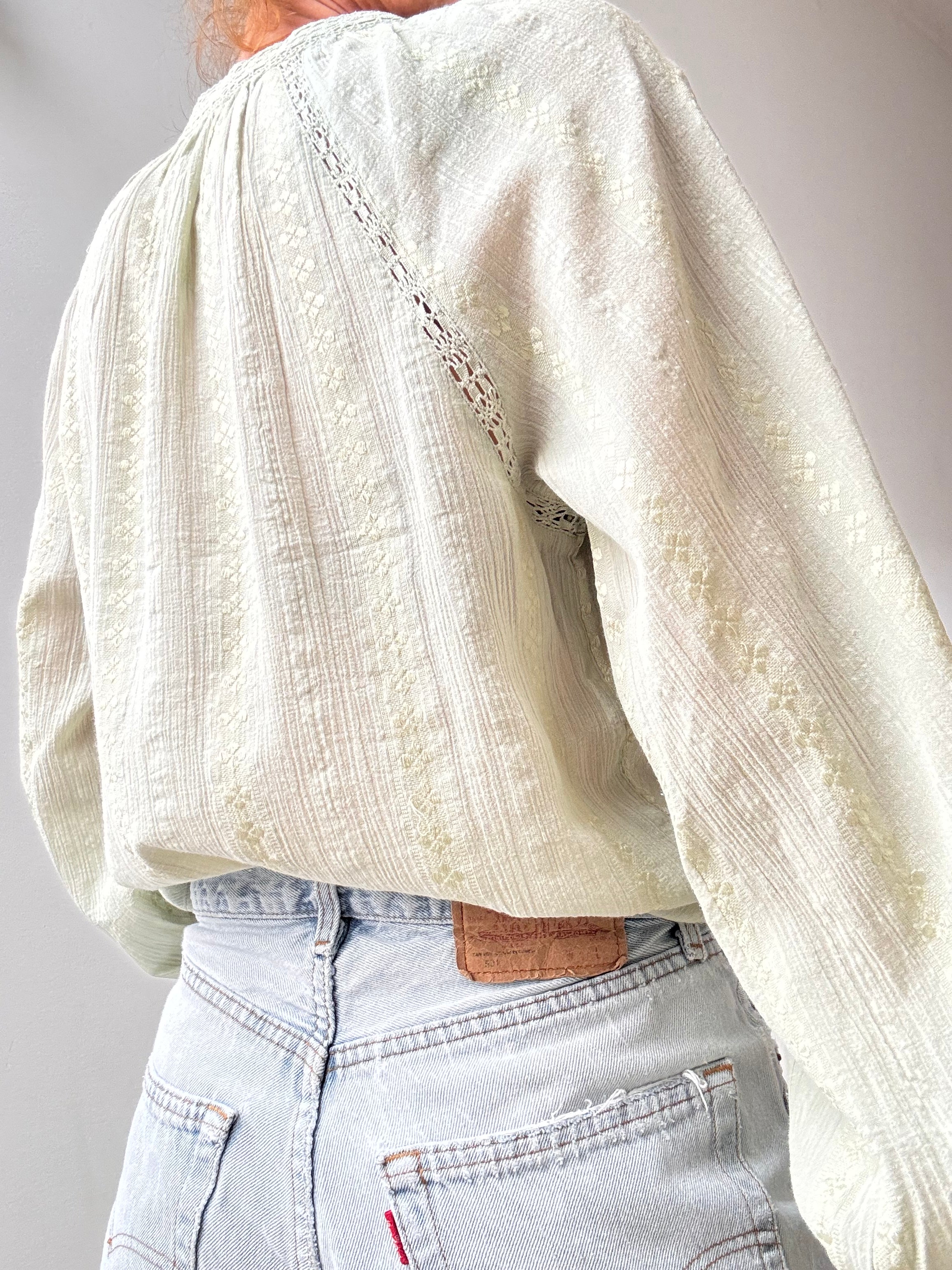 Ibiza Shirt With Crochet Avocado | Tops