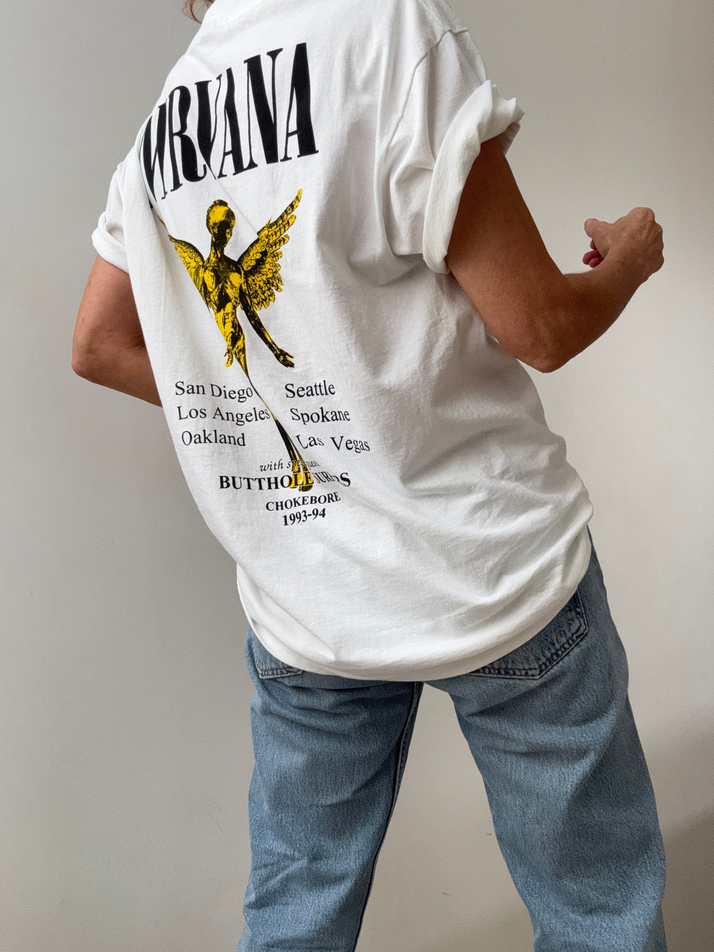 Nirvana Face Tee | Tops