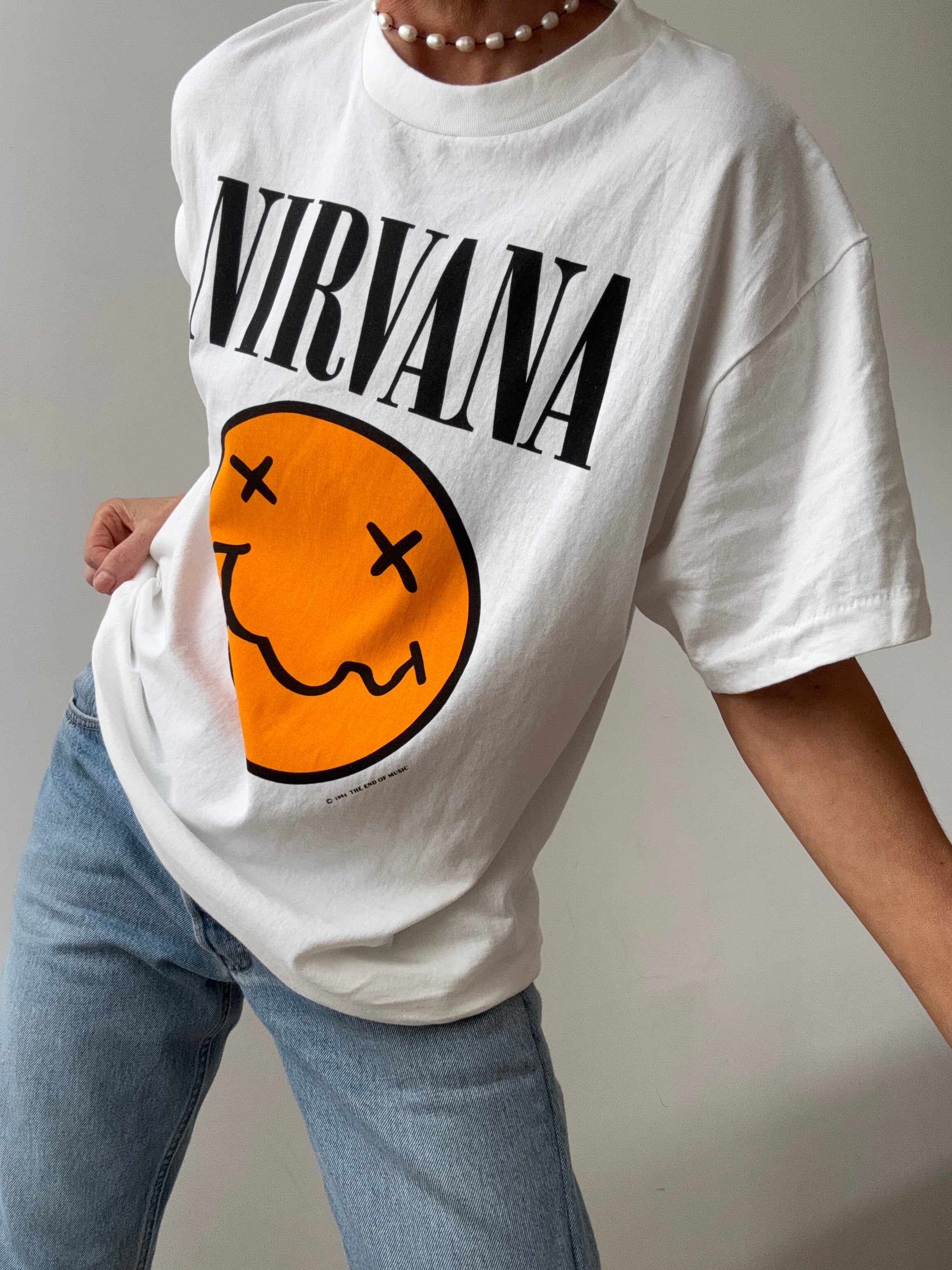 Nirvana Face Tee | Tops