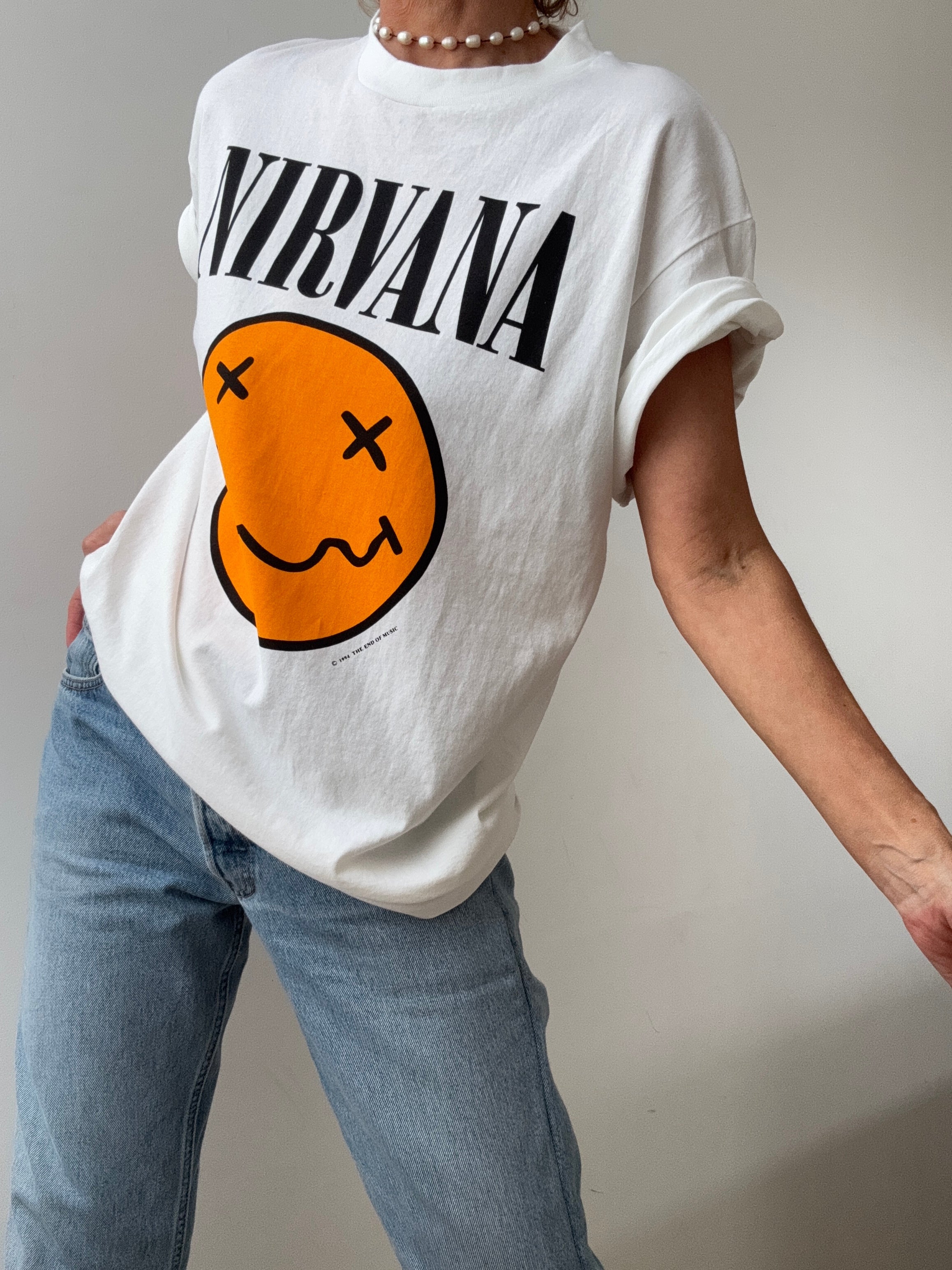 Nirvana Face Tee | Tops