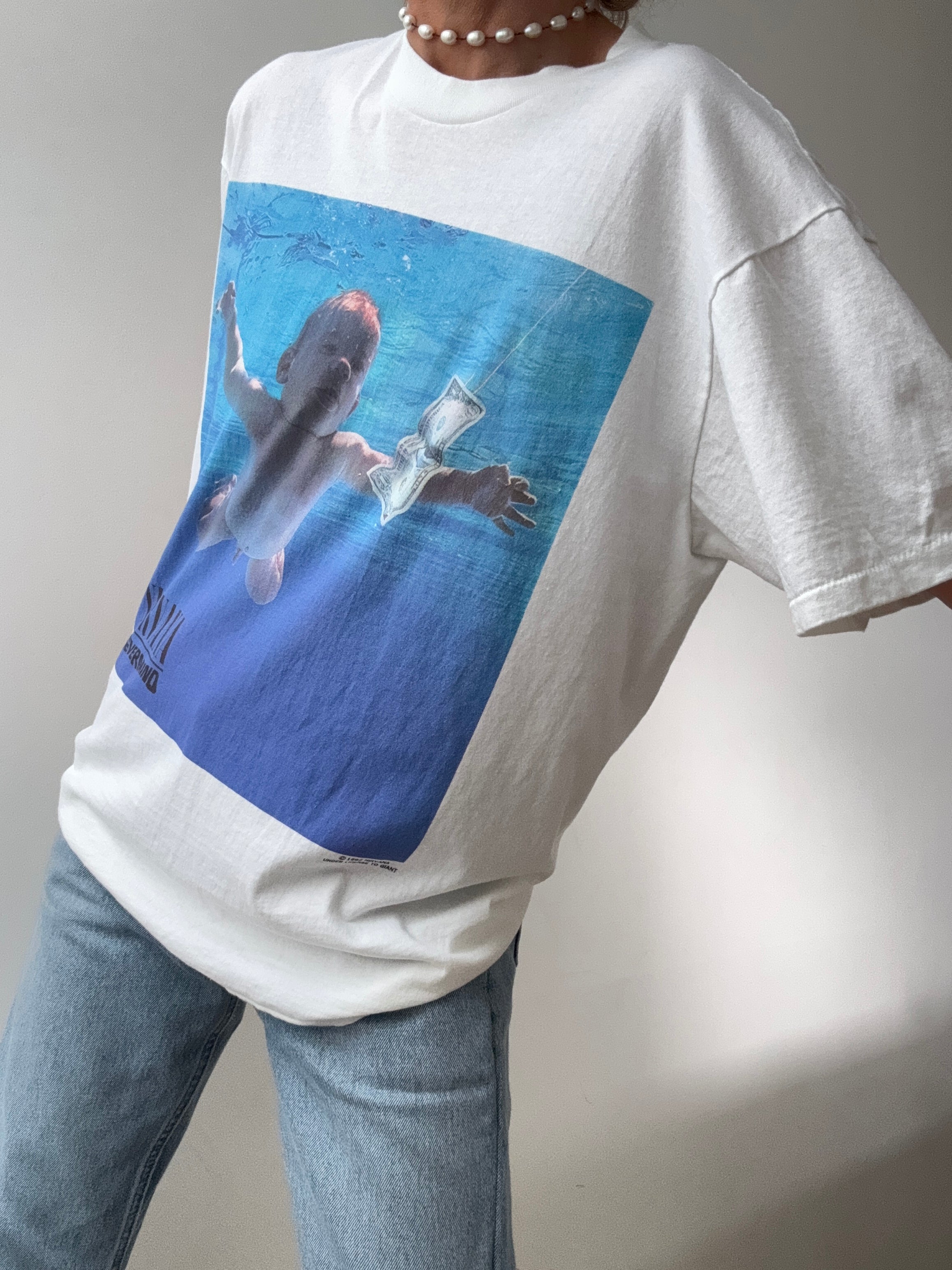 Vintage Style Nevermind Tee | Tops