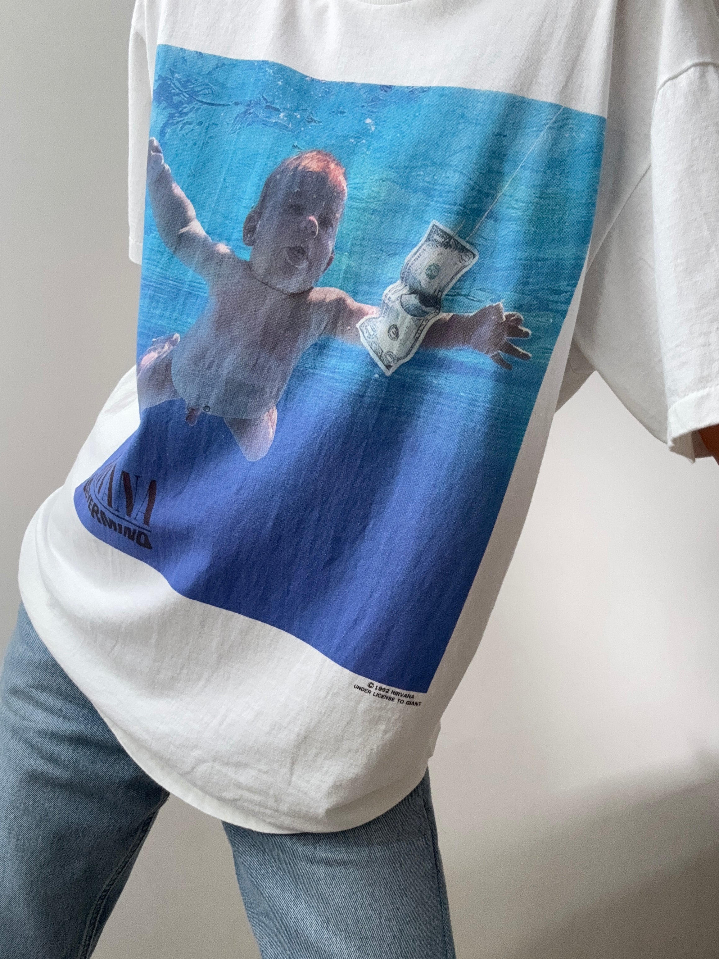 Vintage Style Nevermind Tee | Tops