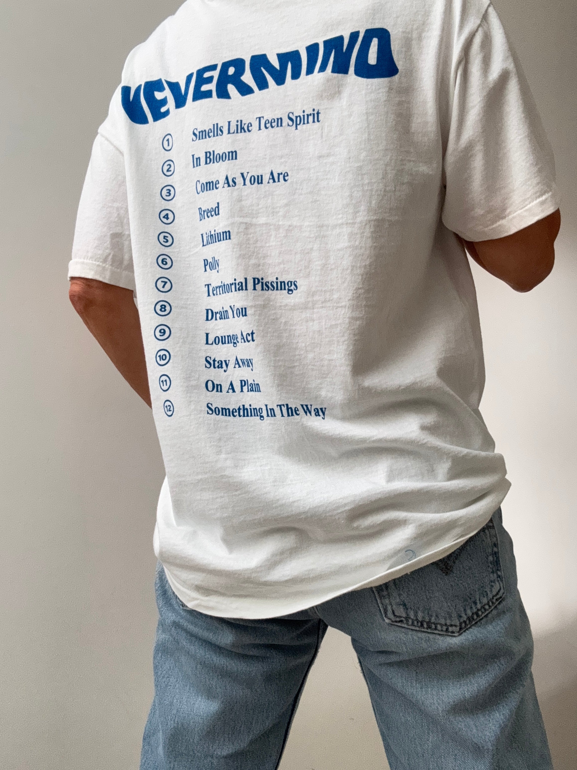 Vintage Style Nevermind Tee | Tops