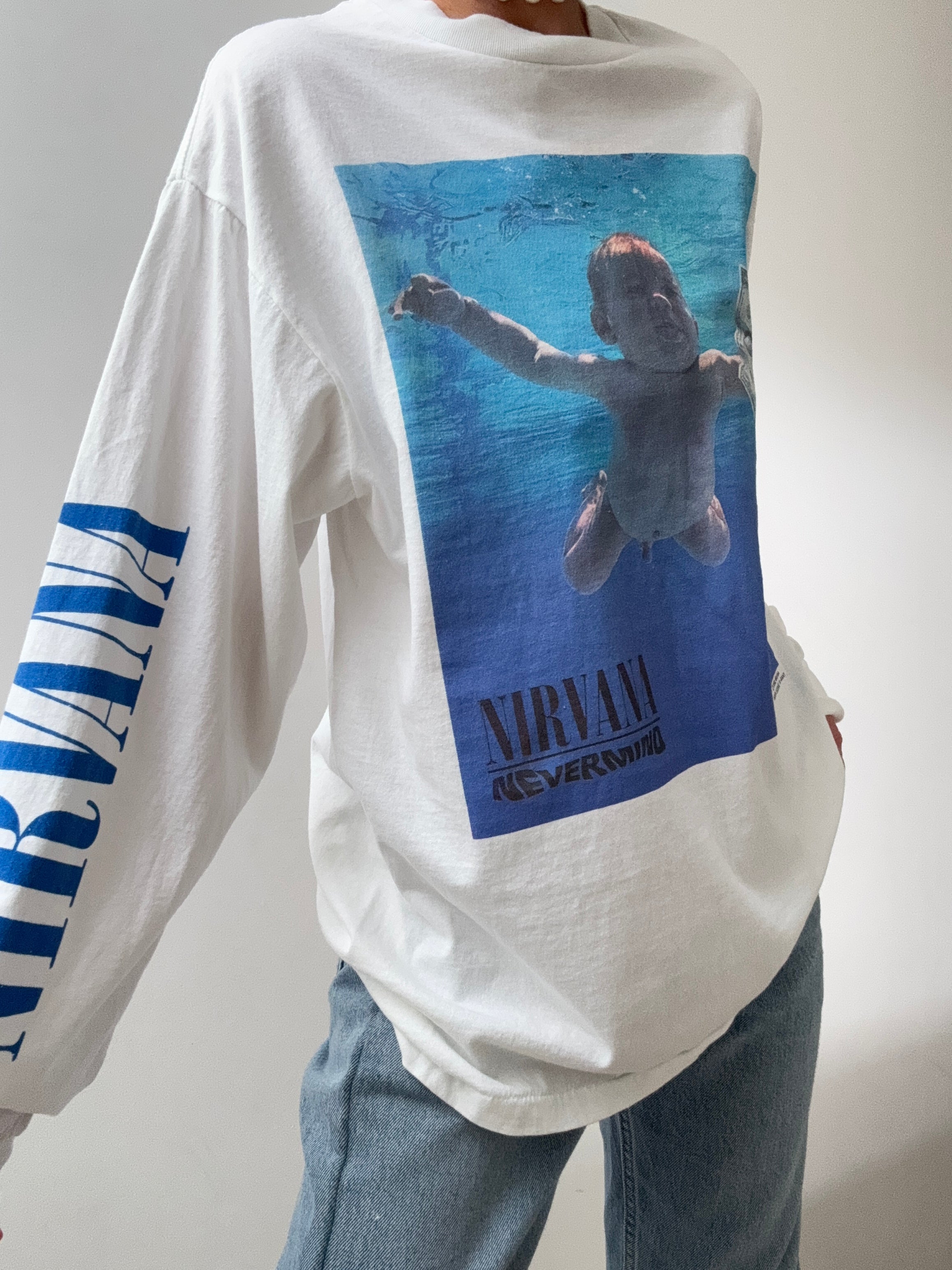 Vintage Style Nevermind Tee Longsleeve | Tops