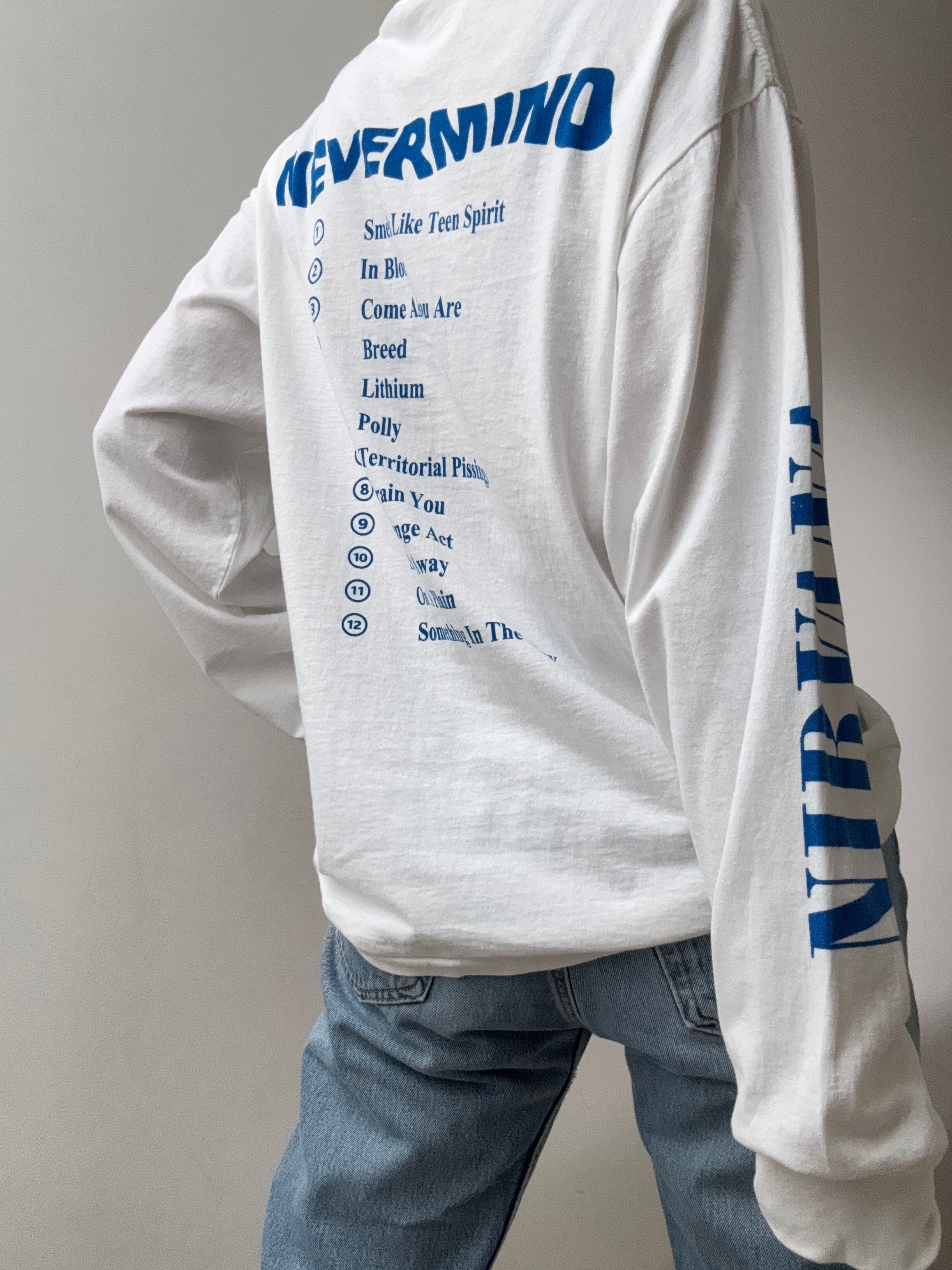 Vintage Style Nevermind Tee Longsleeve | Tops
