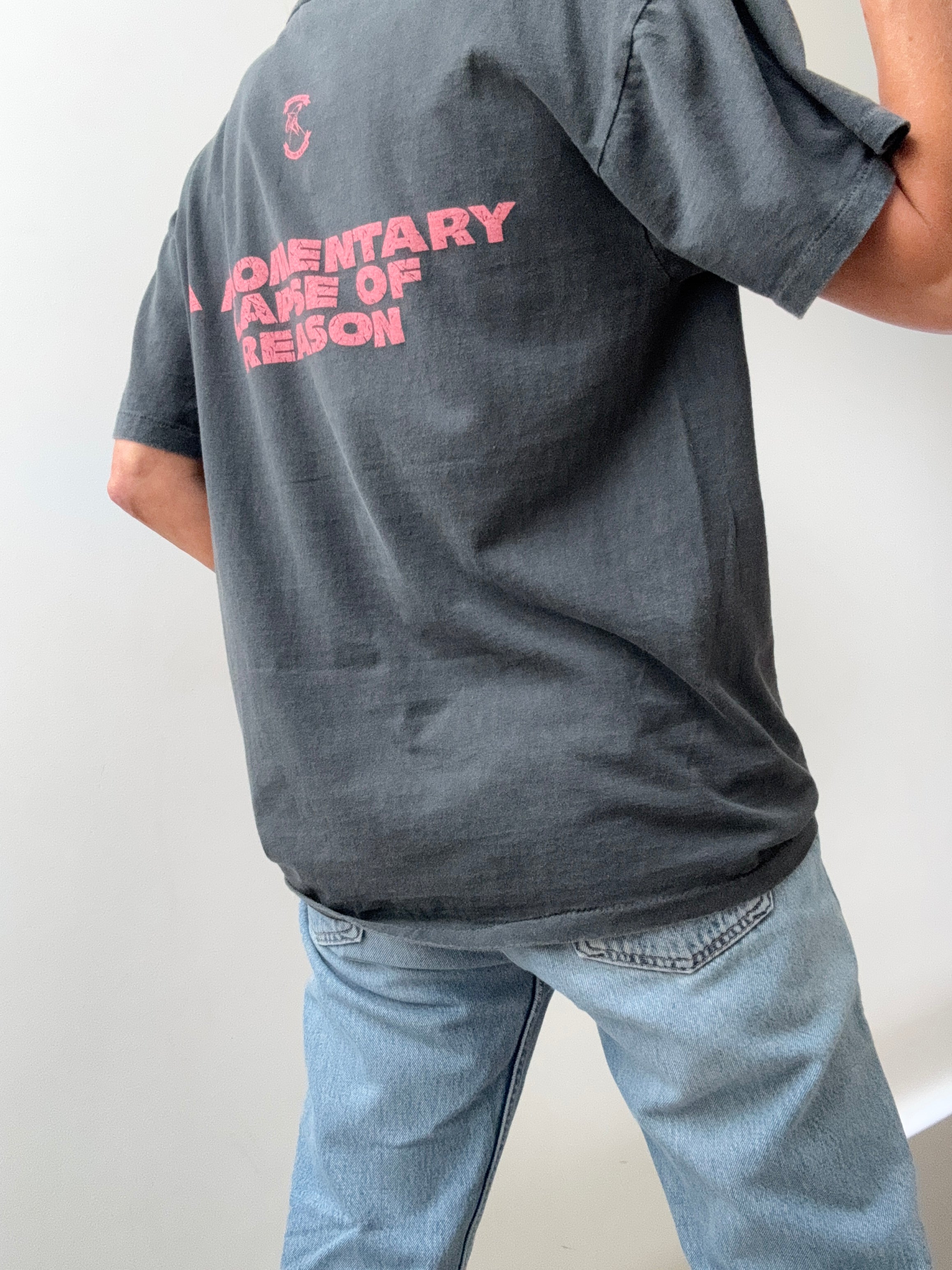 Future Nomads Tops Vintage Style Tee Pink Floyd Black