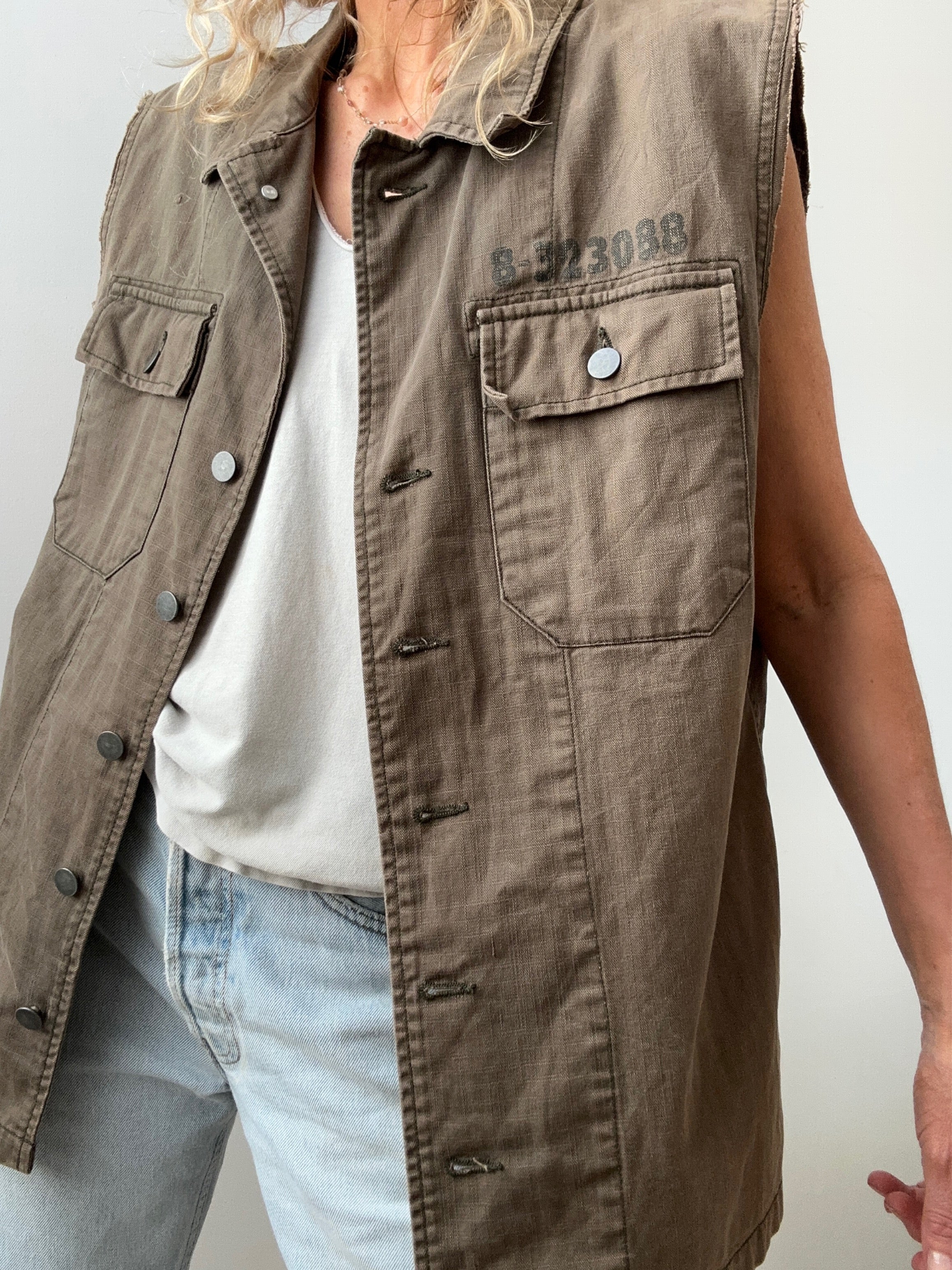 Future Nomads Vests Med-Large Sex Pistols Handmade Vest