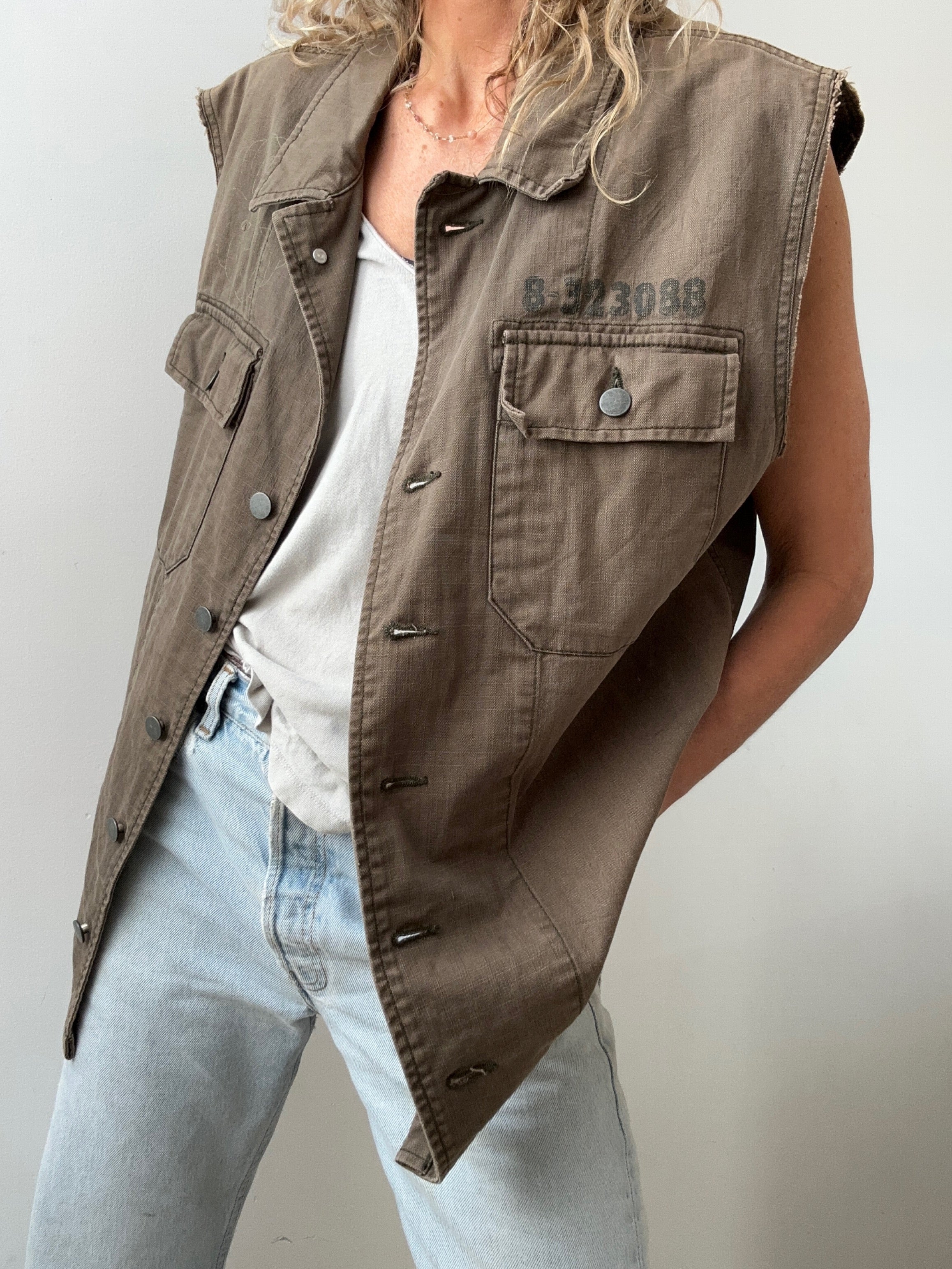 Future Nomads Vests Med-Large Sex Pistols Handmade Vest