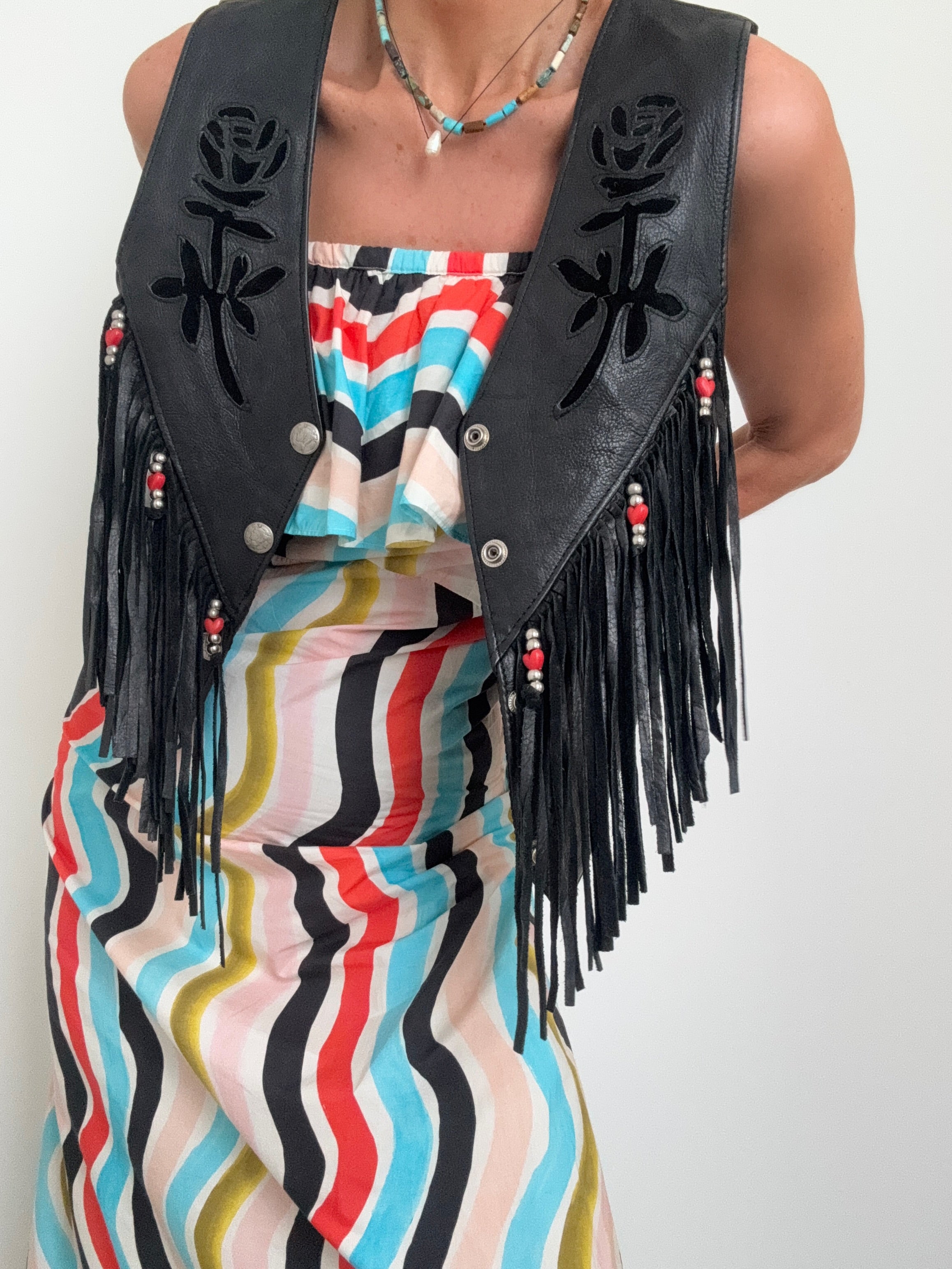 Vance Leathers Rose Vest | Vests