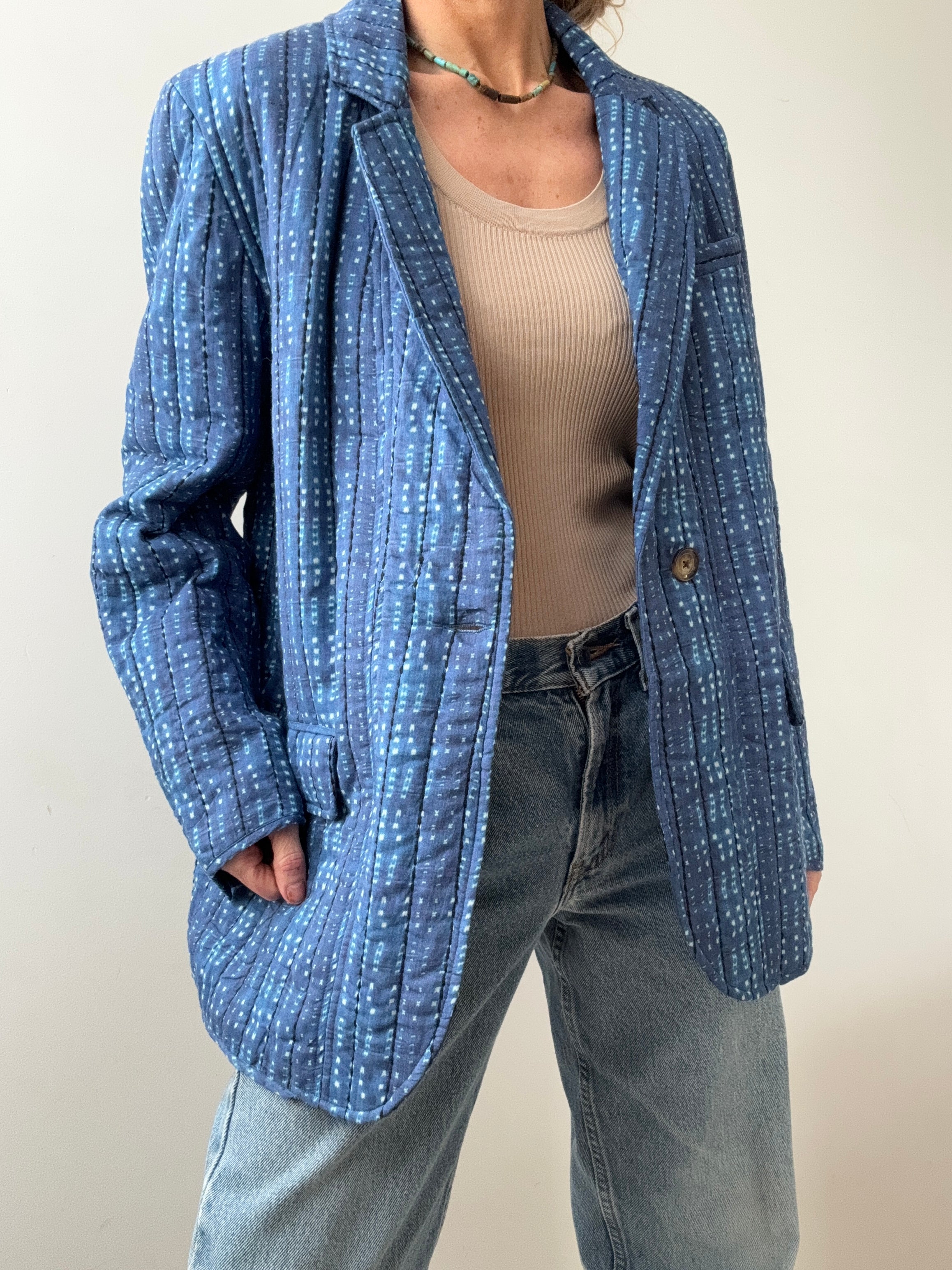 Gerard Darel Paris Quilted Blazer | Jackets