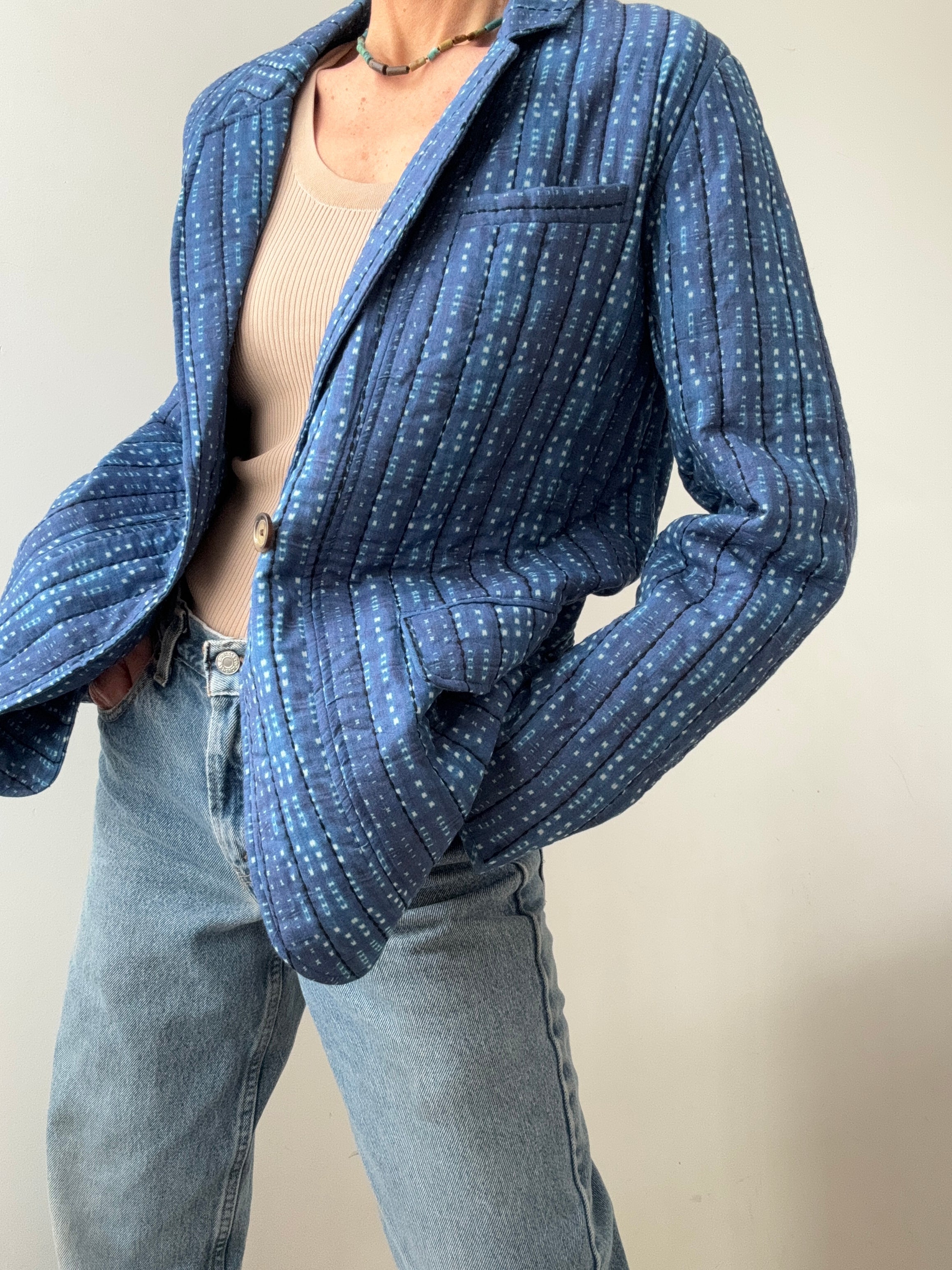 Gerard Darel Paris Quilted Blazer | Jackets