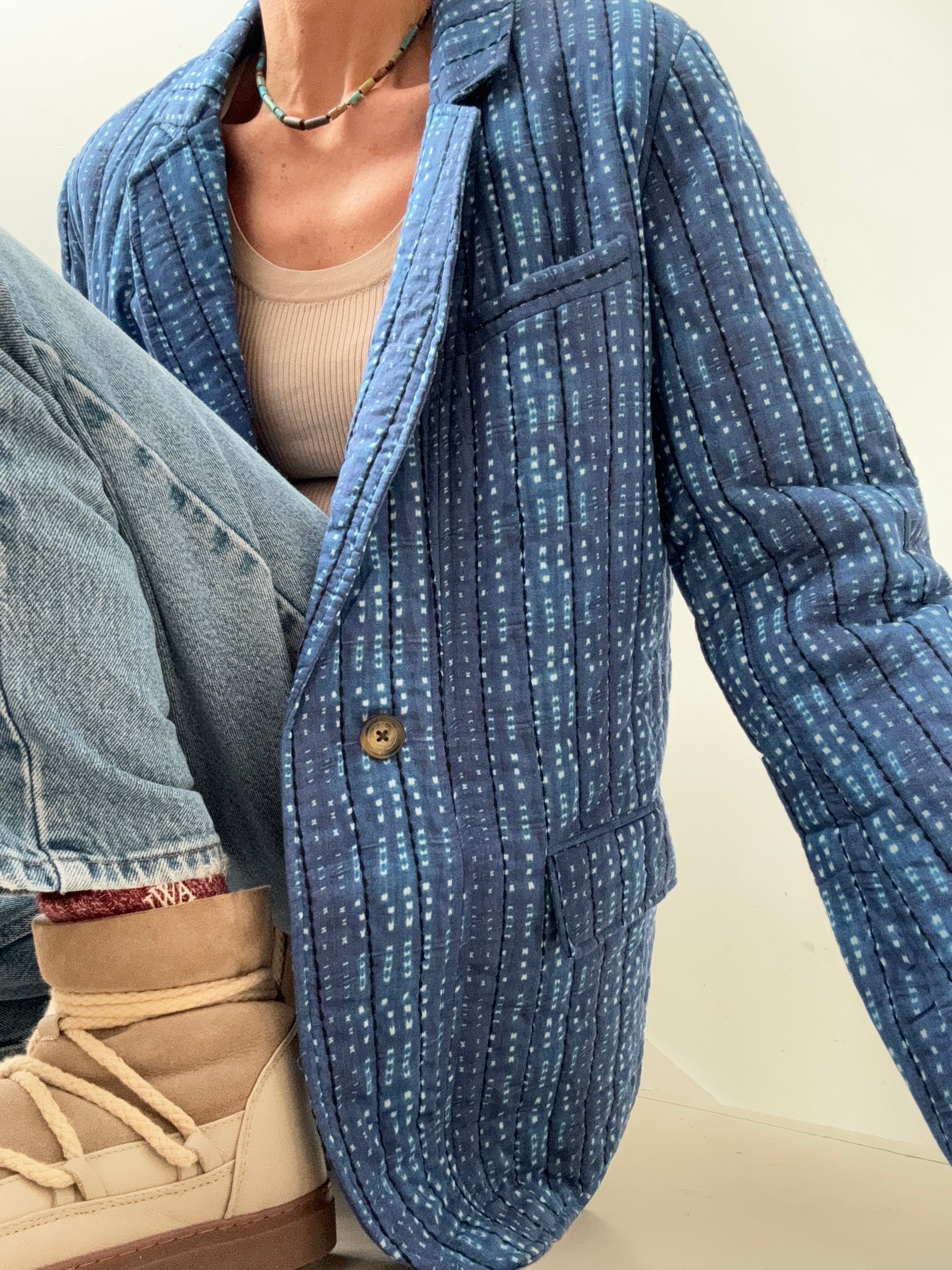 Gerard Darel Paris Quilted Blazer | Jackets