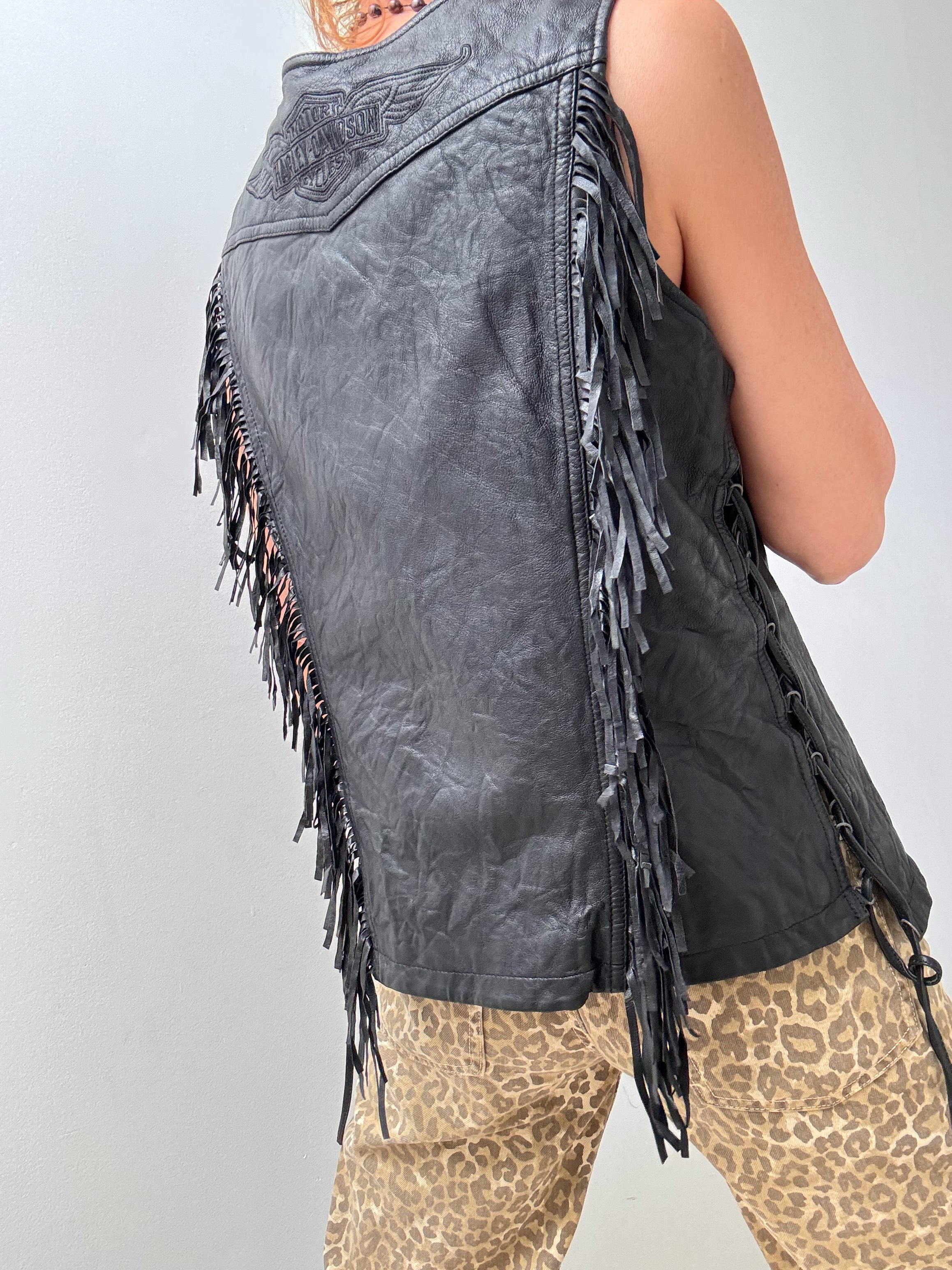 Harley Davidson Brigid Fringe Vest | Vests