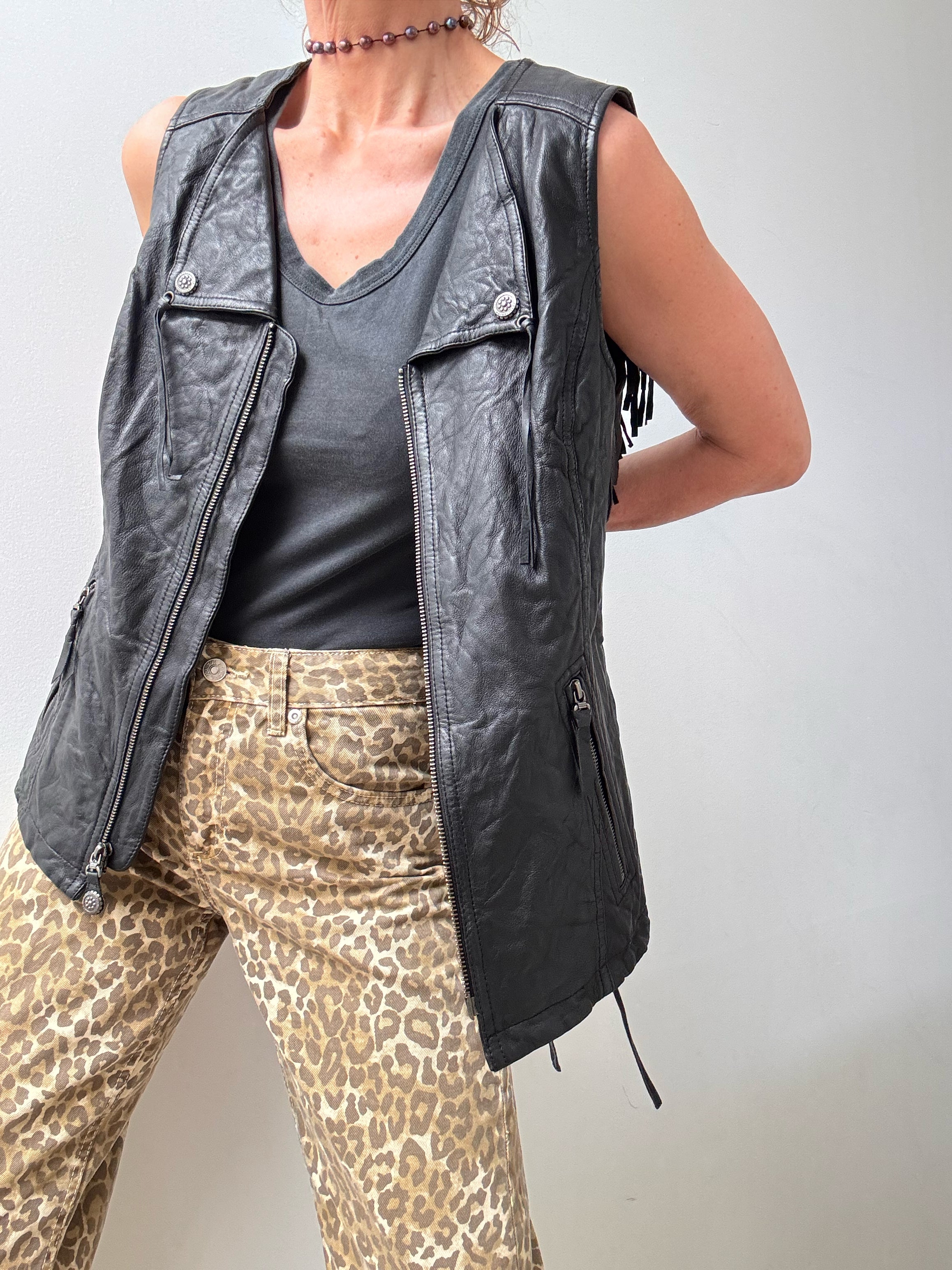 Harley Davidson Brigid Fringe Vest | Vests