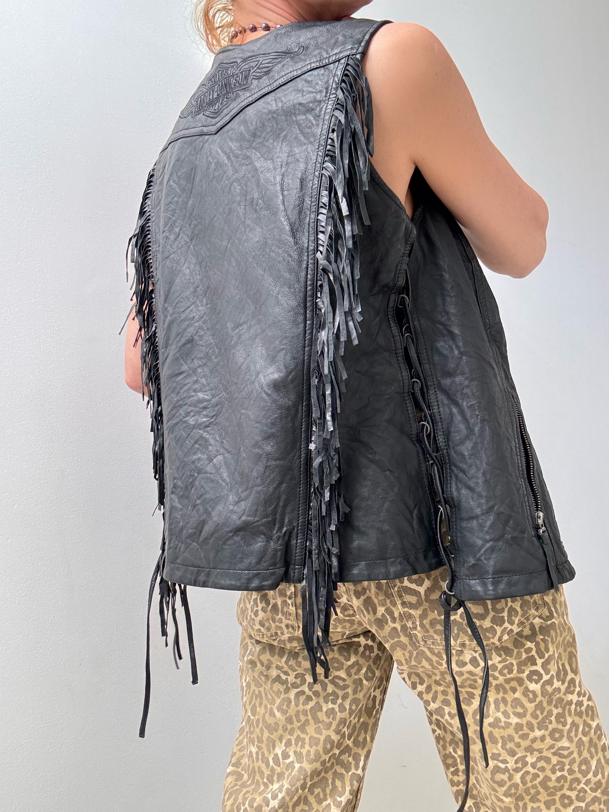 Harley Davidson Brigid Fringe Vest | Vests