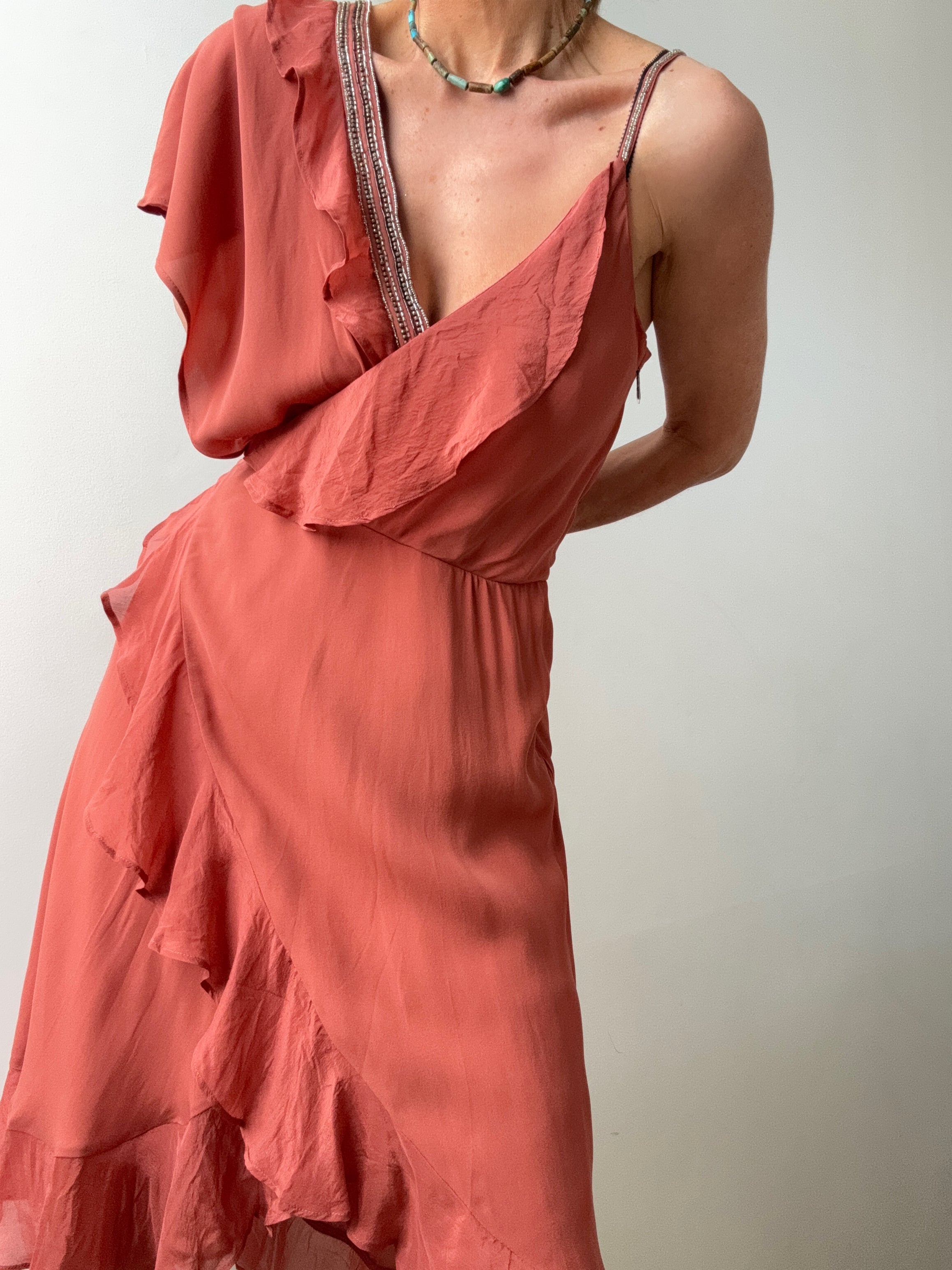 Haute Hippie Silk Mid Length Dress | Dresses