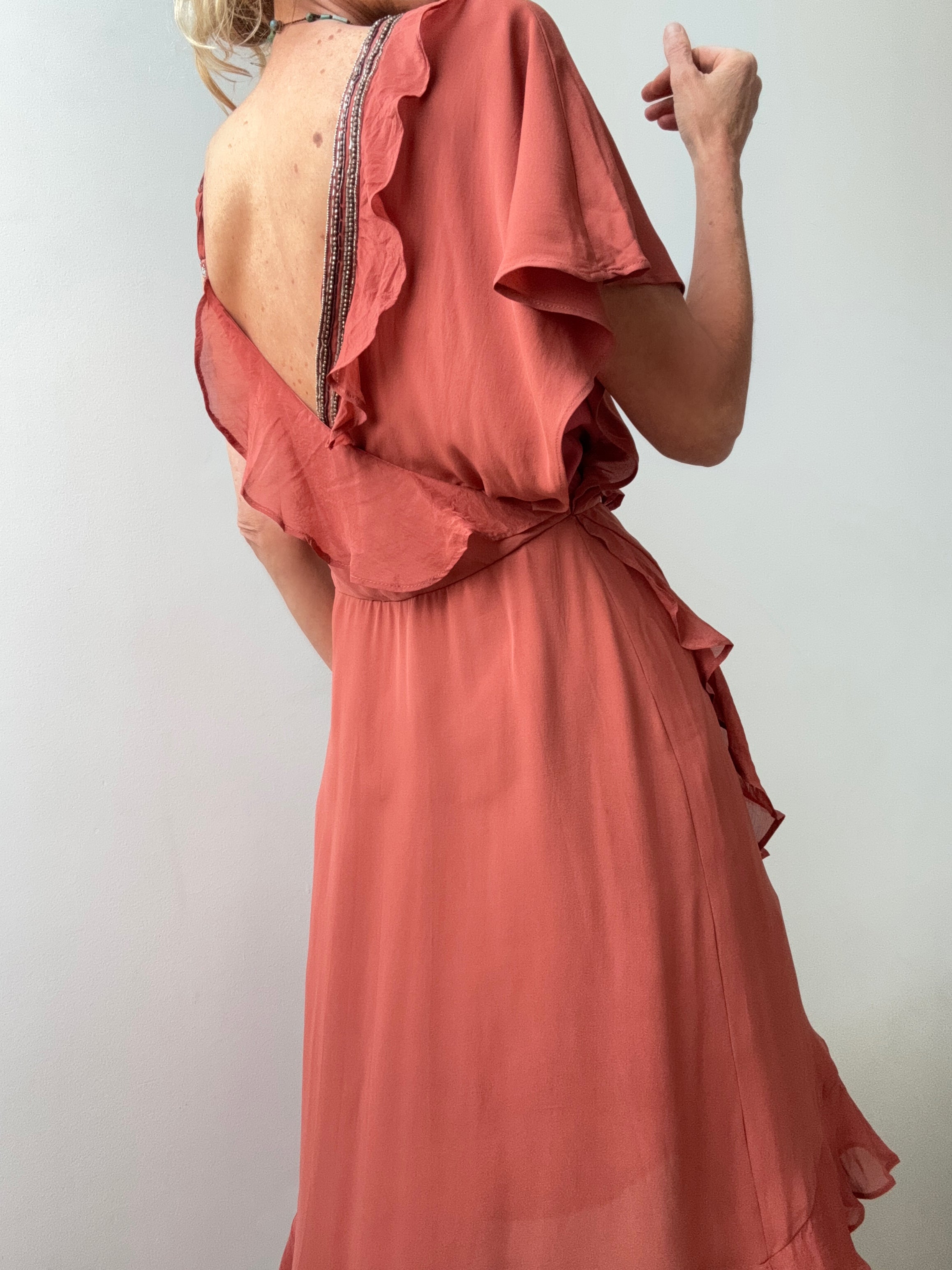 Haute Hippie Silk Mid Length Dress | Dresses