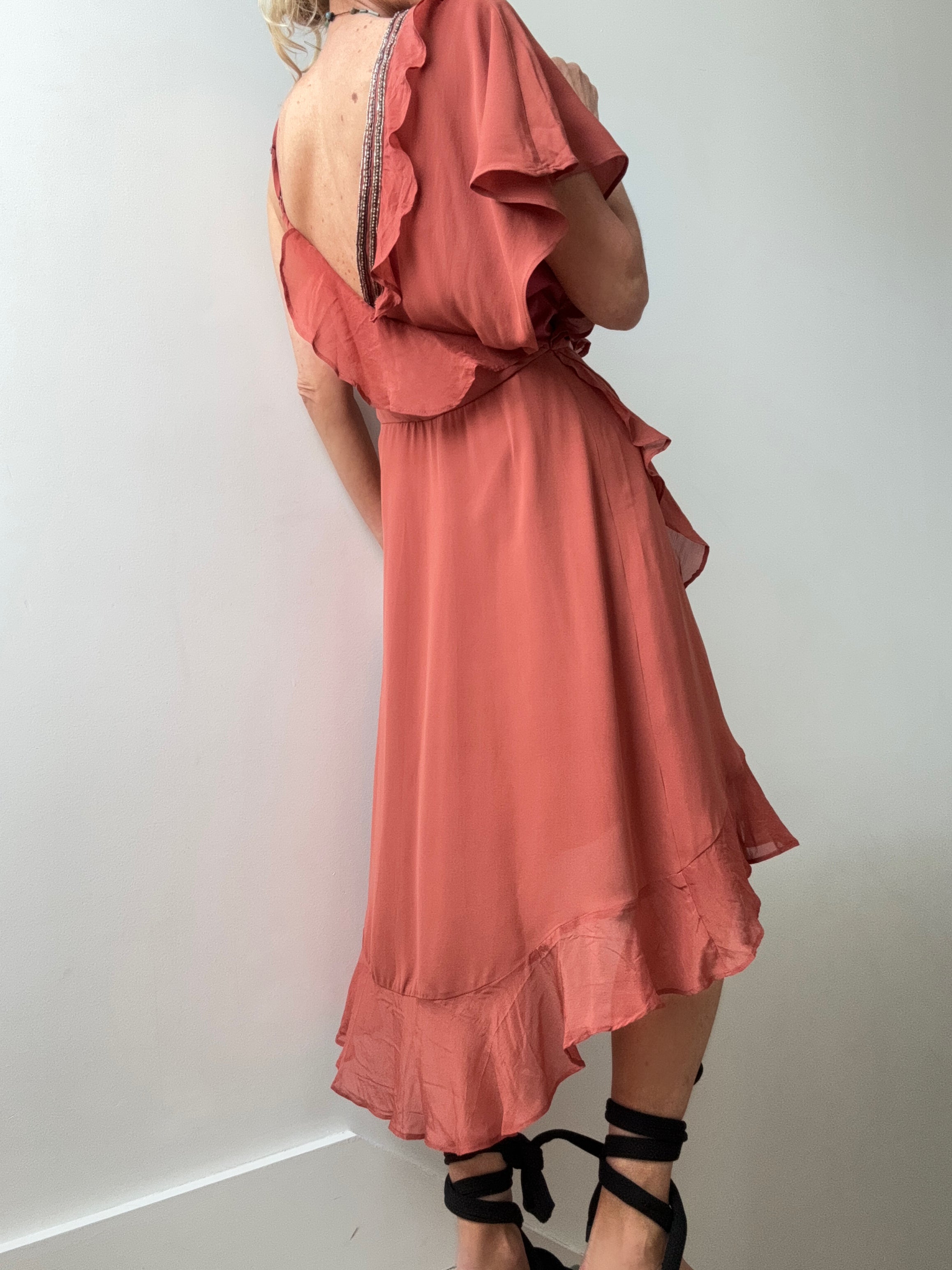 Haute Hippie Silk Mid Length Dress | Dresses