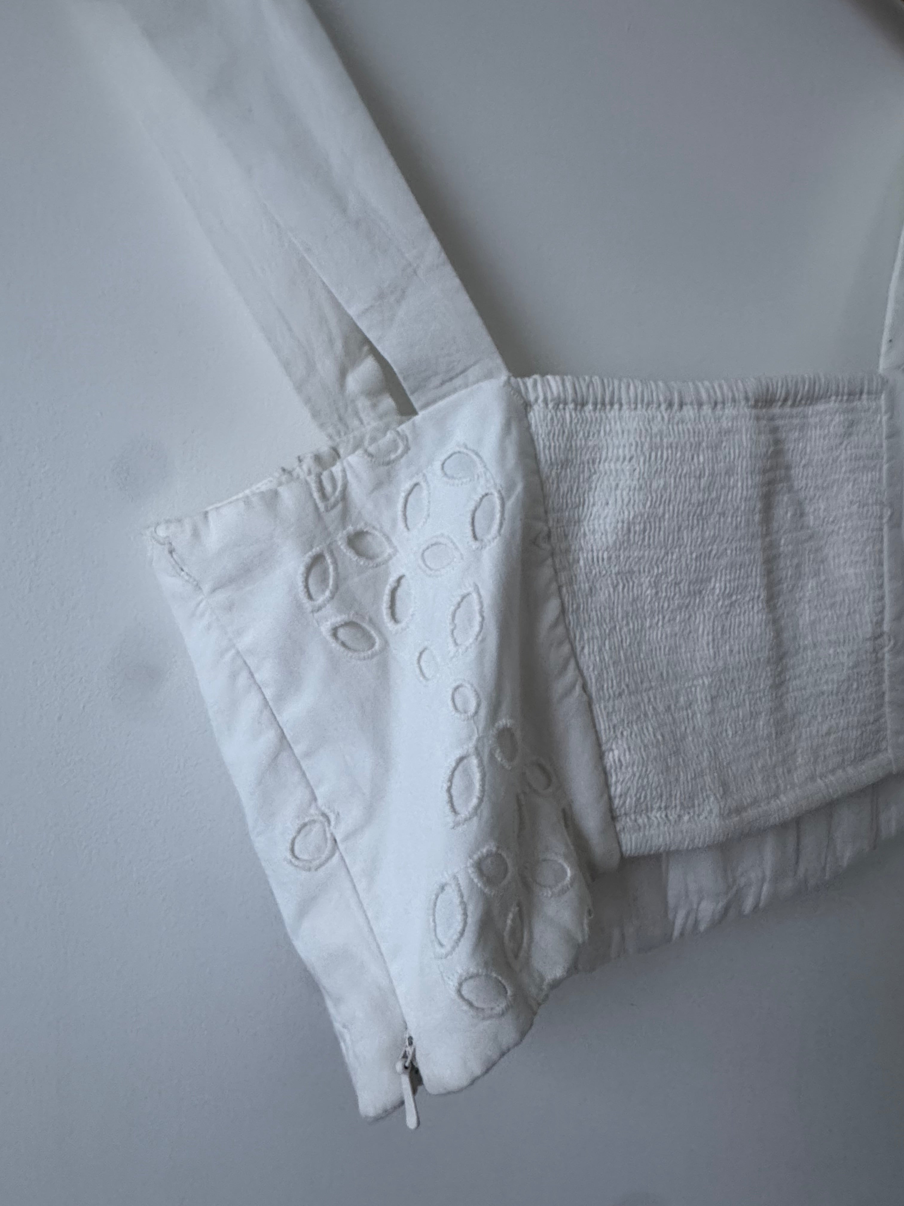 Broderie Anglaise Bralet Top | Tops