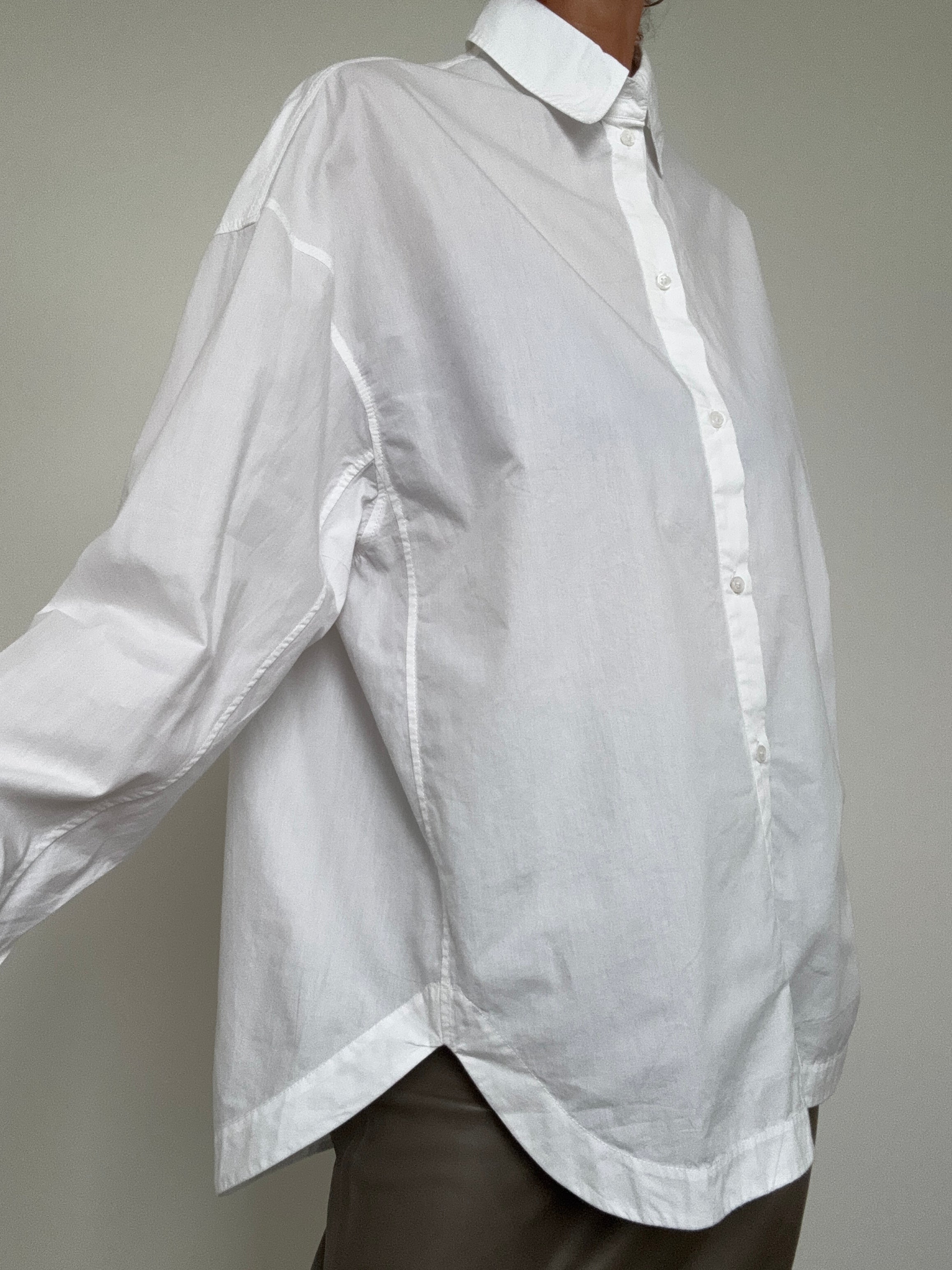 White Linen Shirt | Tops