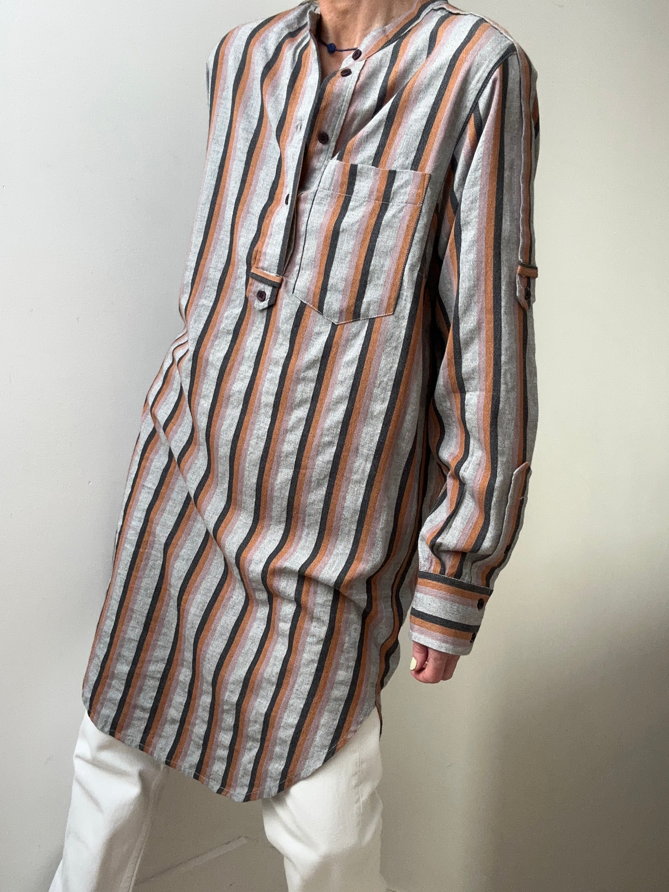 Isabel Marant Kaftan Orange Stripe | Kaftans