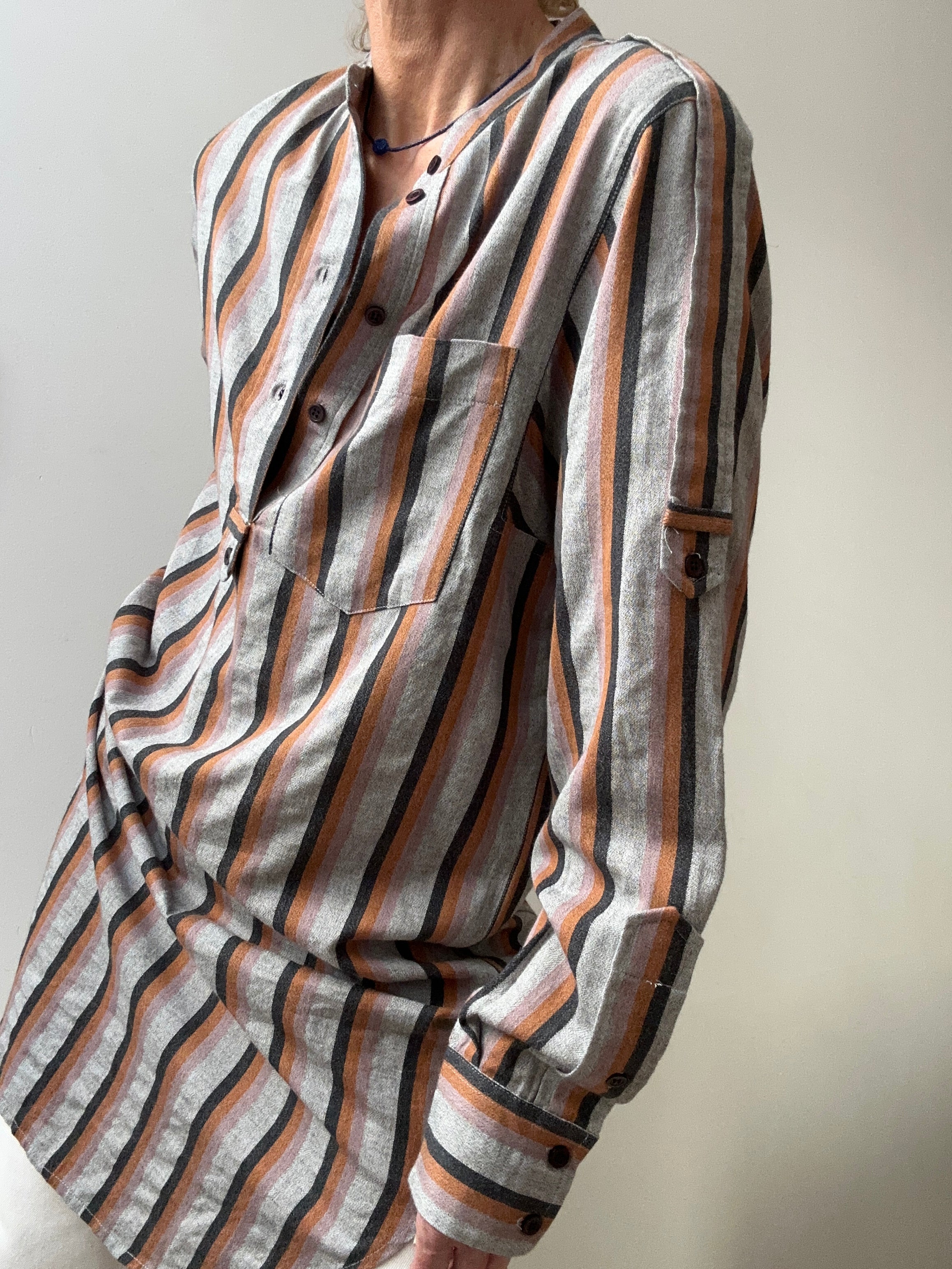 Isabel Marant Kaftan Orange Stripe | Kaftans