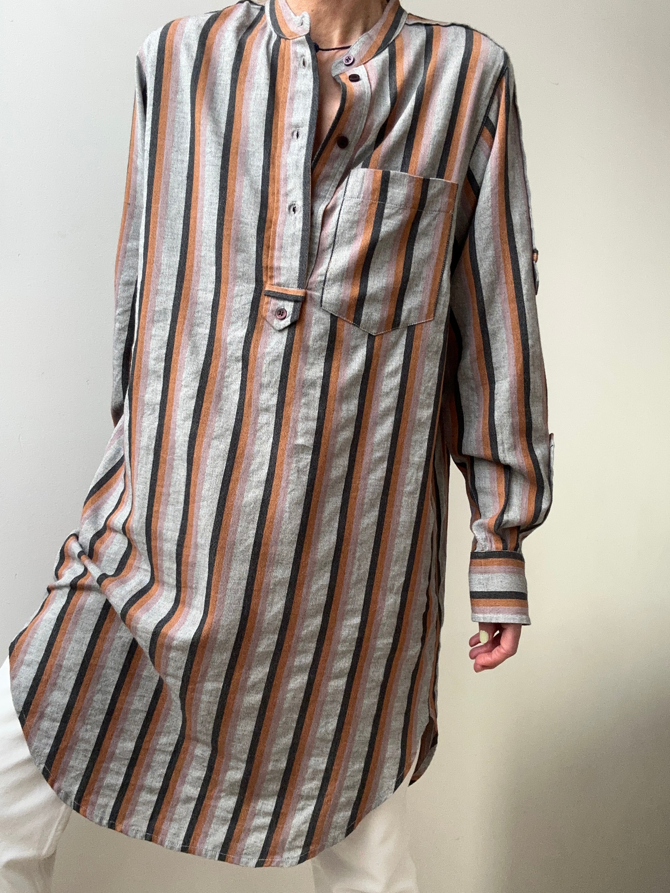 Isabel Marant Kaftan Orange Stripe | Kaftans