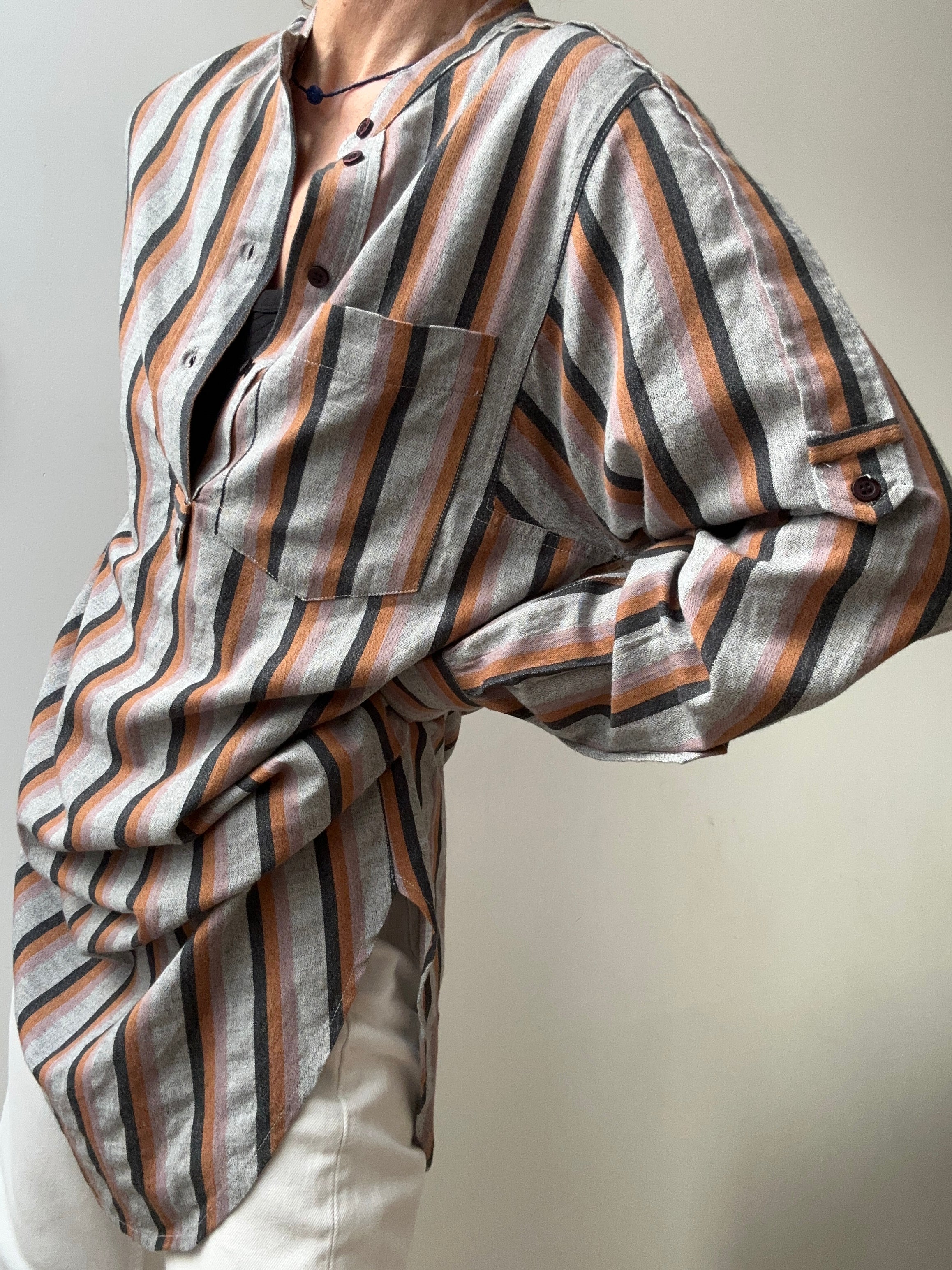 Isabel Marant Kaftan Orange Stripe | Kaftans