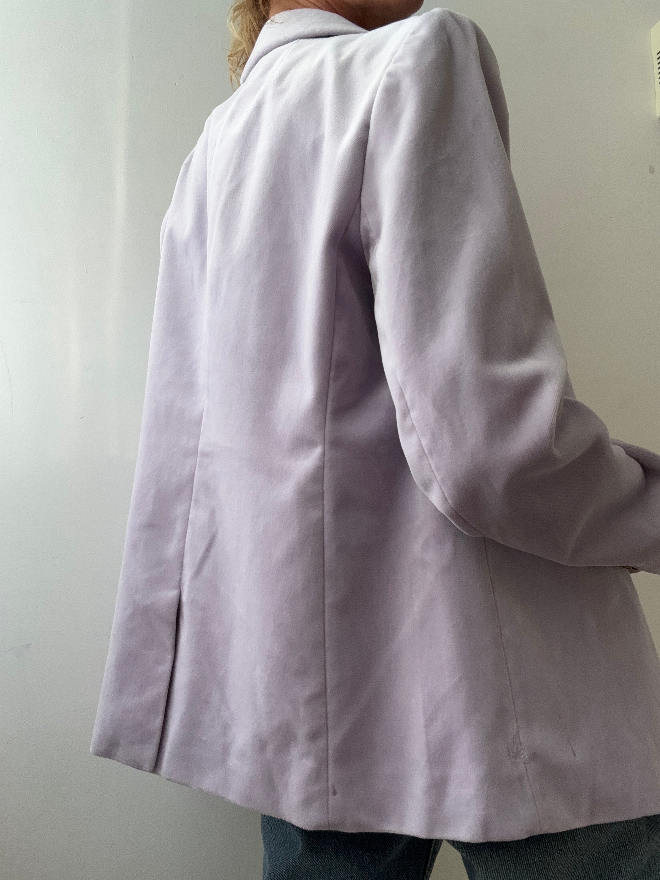 J Crew Jackets J Crew Velvet Blazer Lilac