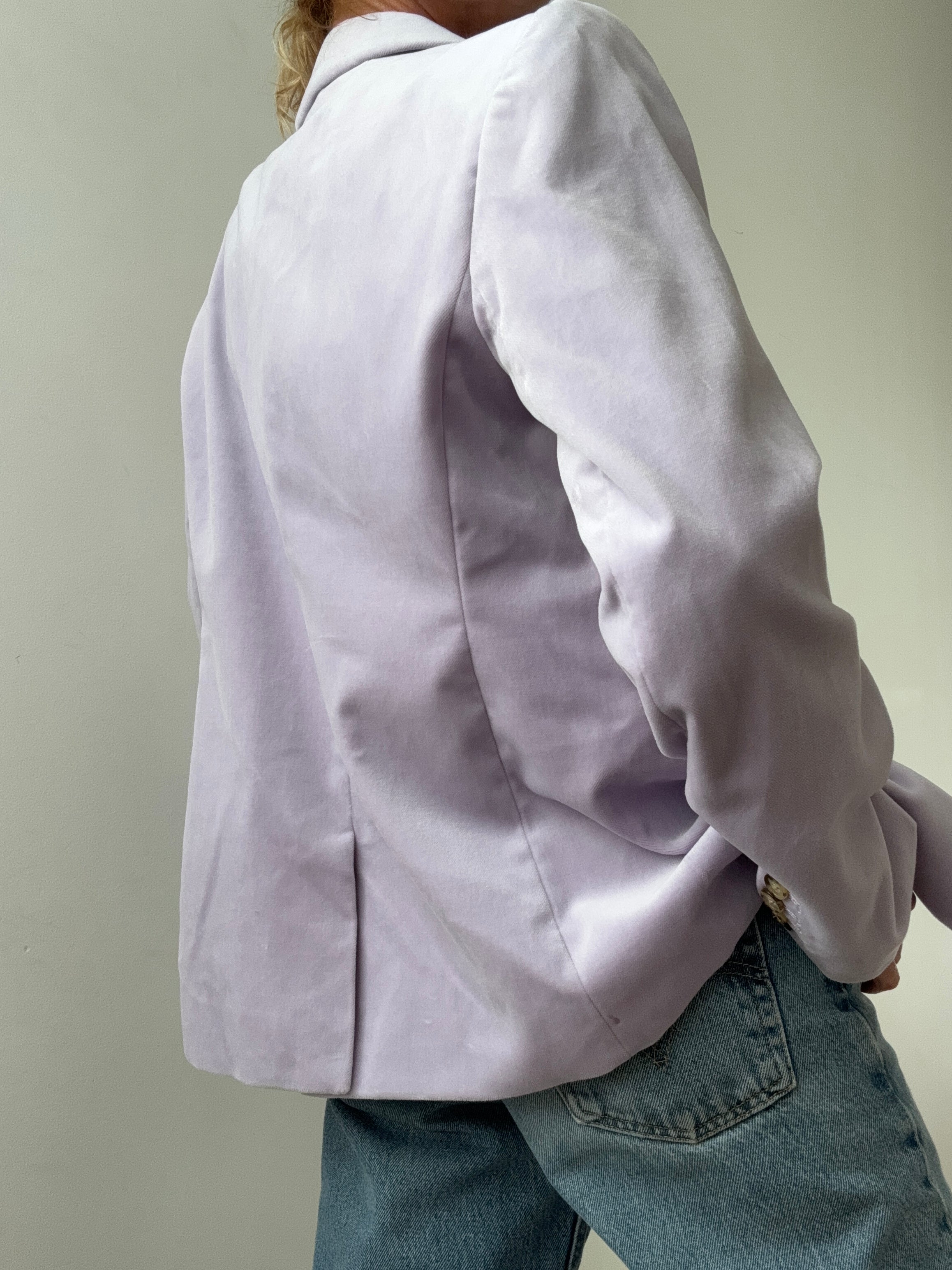 J Crew Jackets J Crew Velvet Blazer Lilac