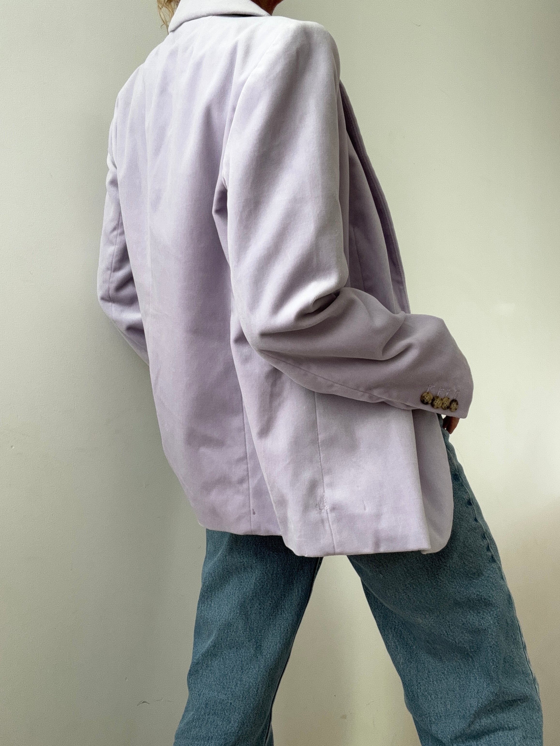 J Crew Jackets J Crew Velvet Blazer Lilac