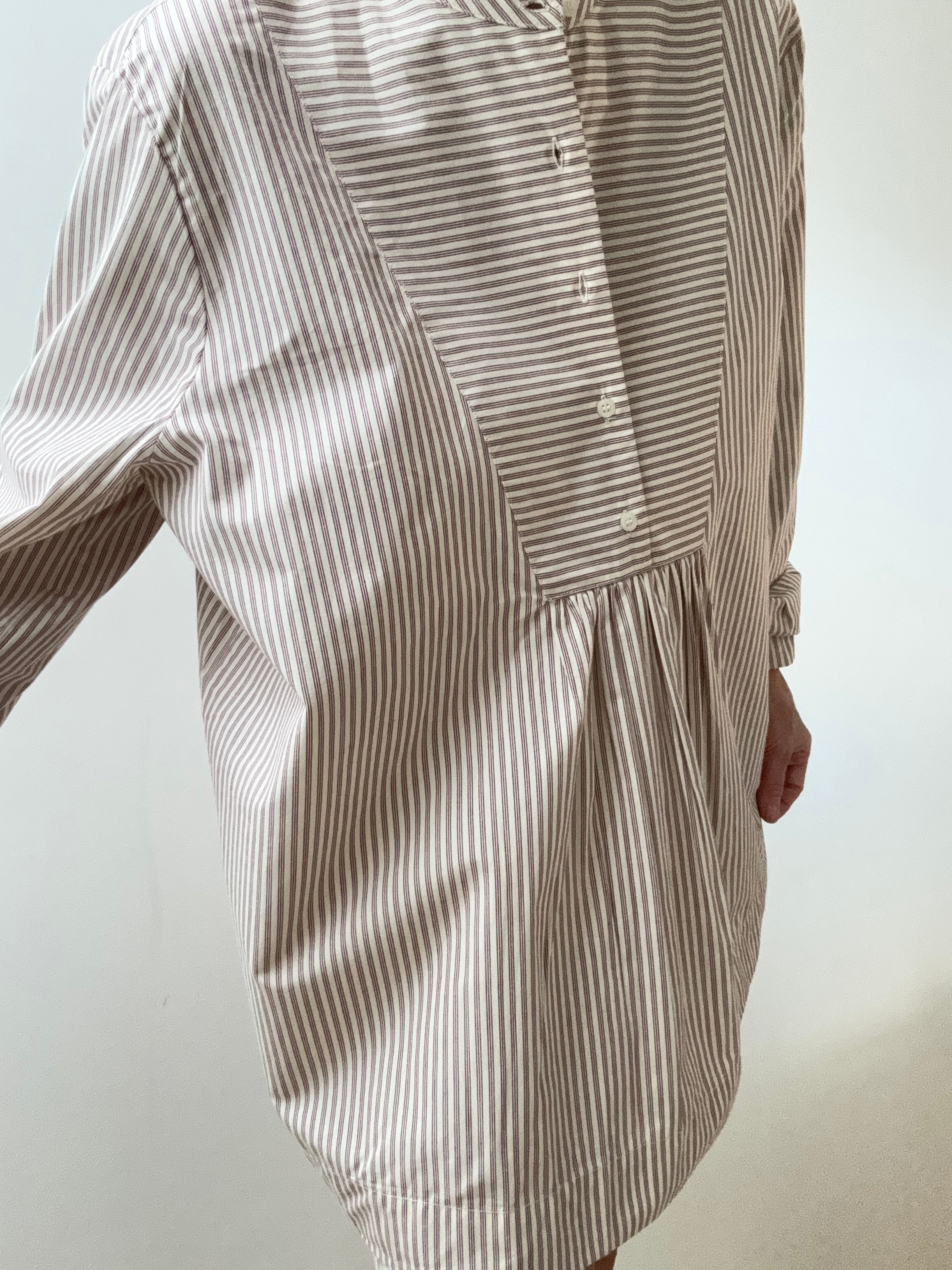 Jodhpur Burgandy Striped Shirt | Shirts