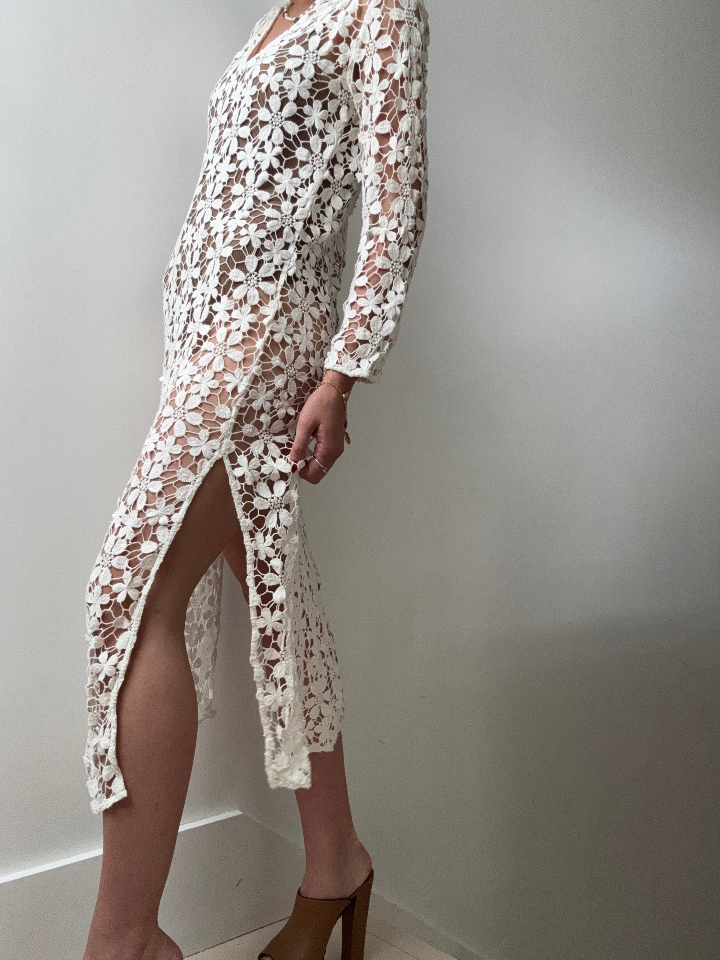 Loft Crochet Dress | Dresses