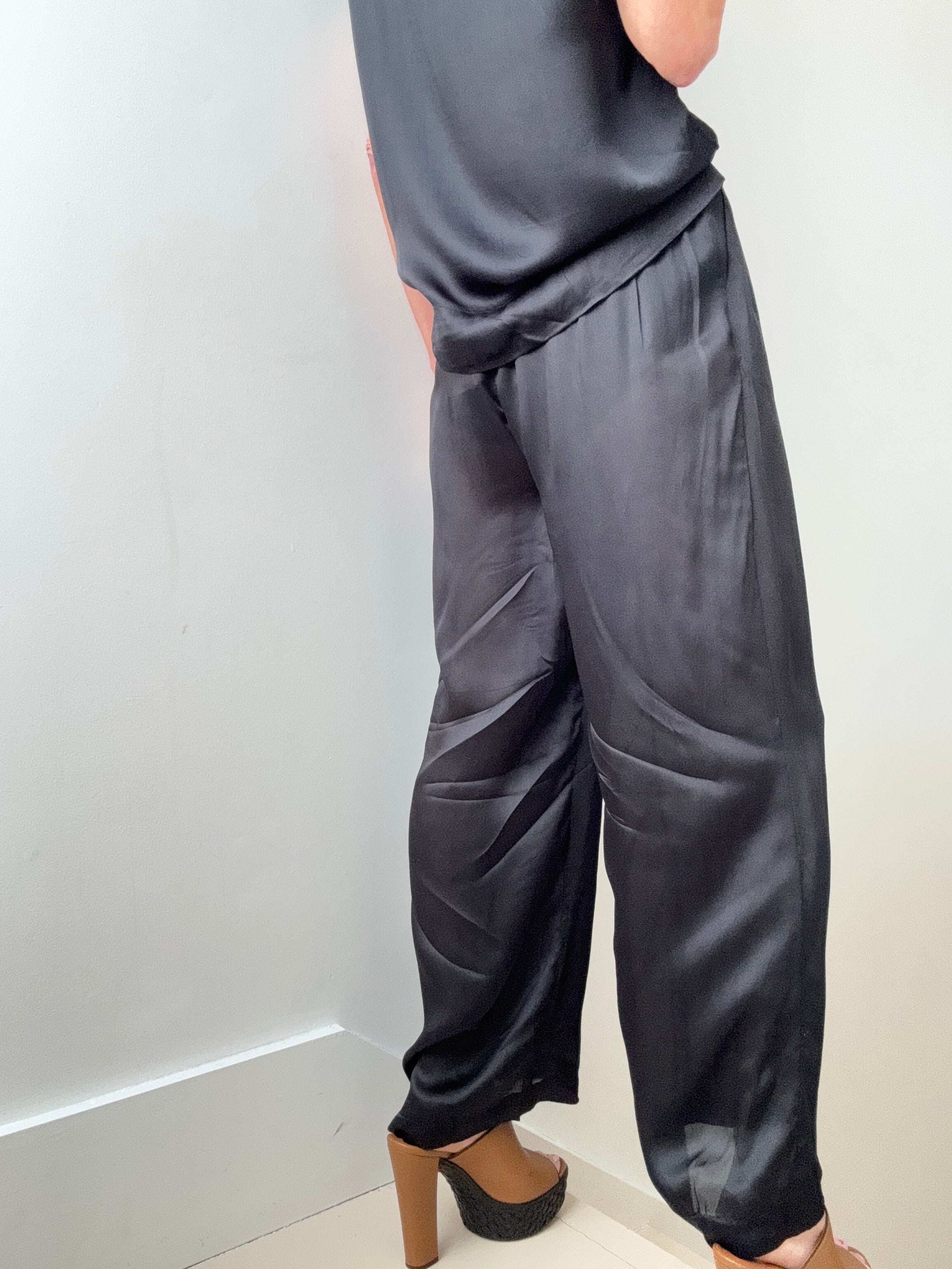 Wide Leg Pants Black | Pants