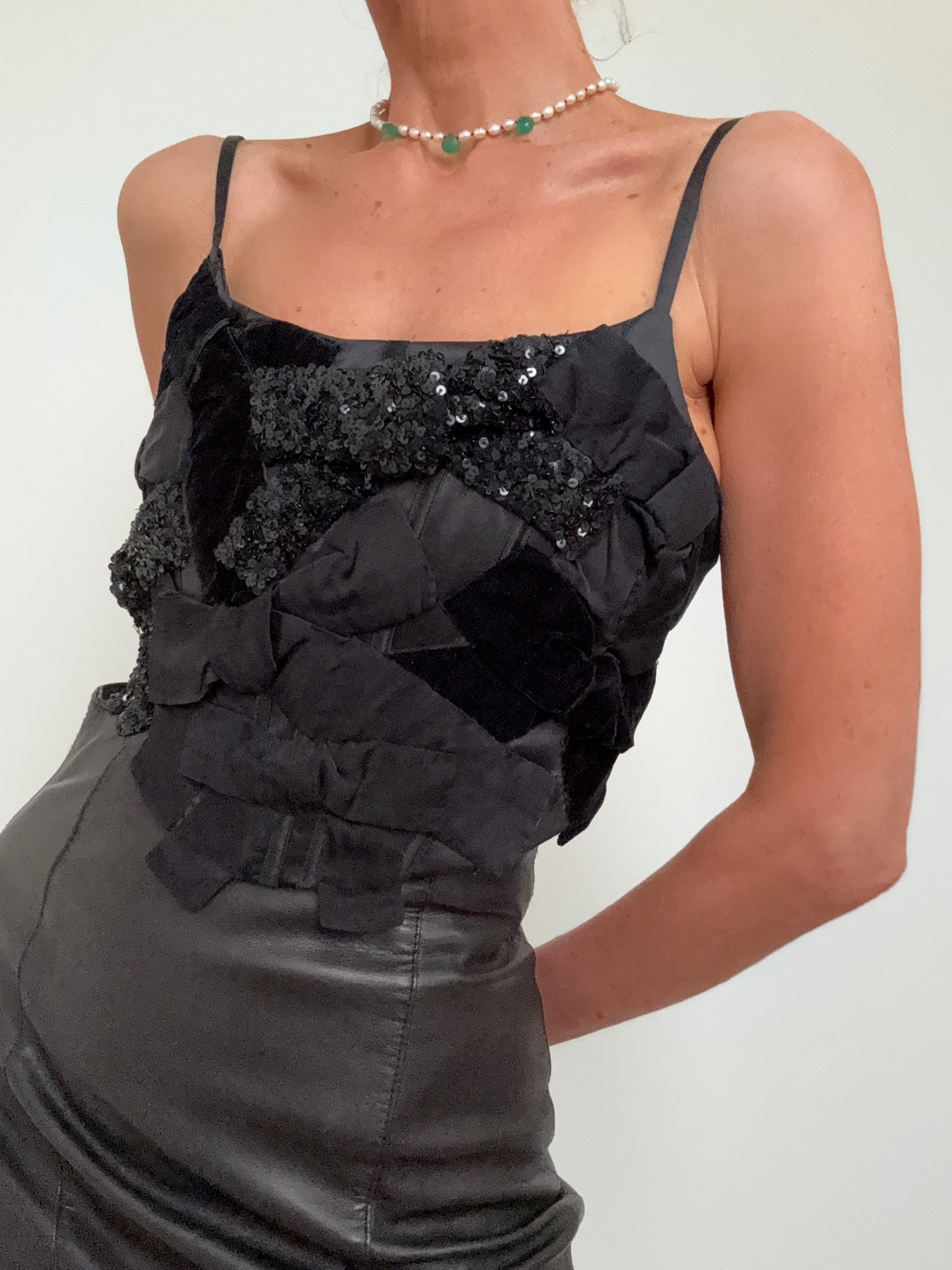 Love Shack Fancy Tops Woodley Corset Camisole