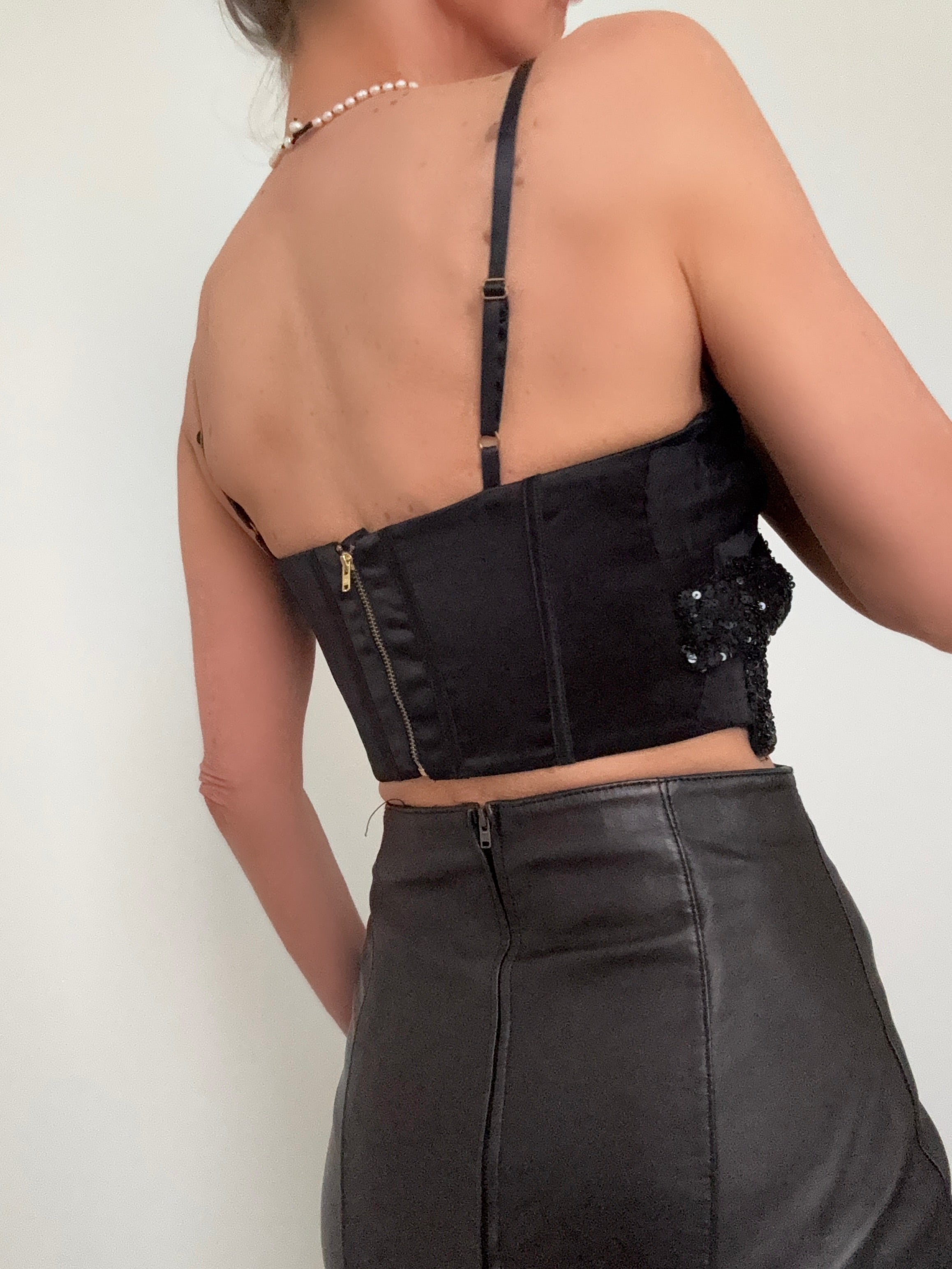 Love Shack Fancy Tops Woodley Corset Camisole