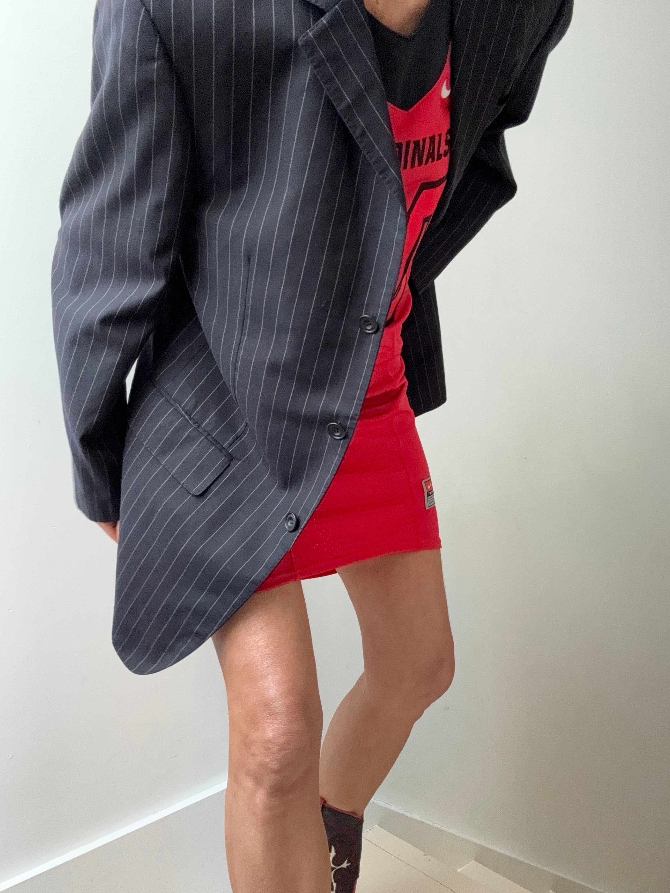 Luciano Soprani Jackets Extra Large Striped Workman Vintage Blazer