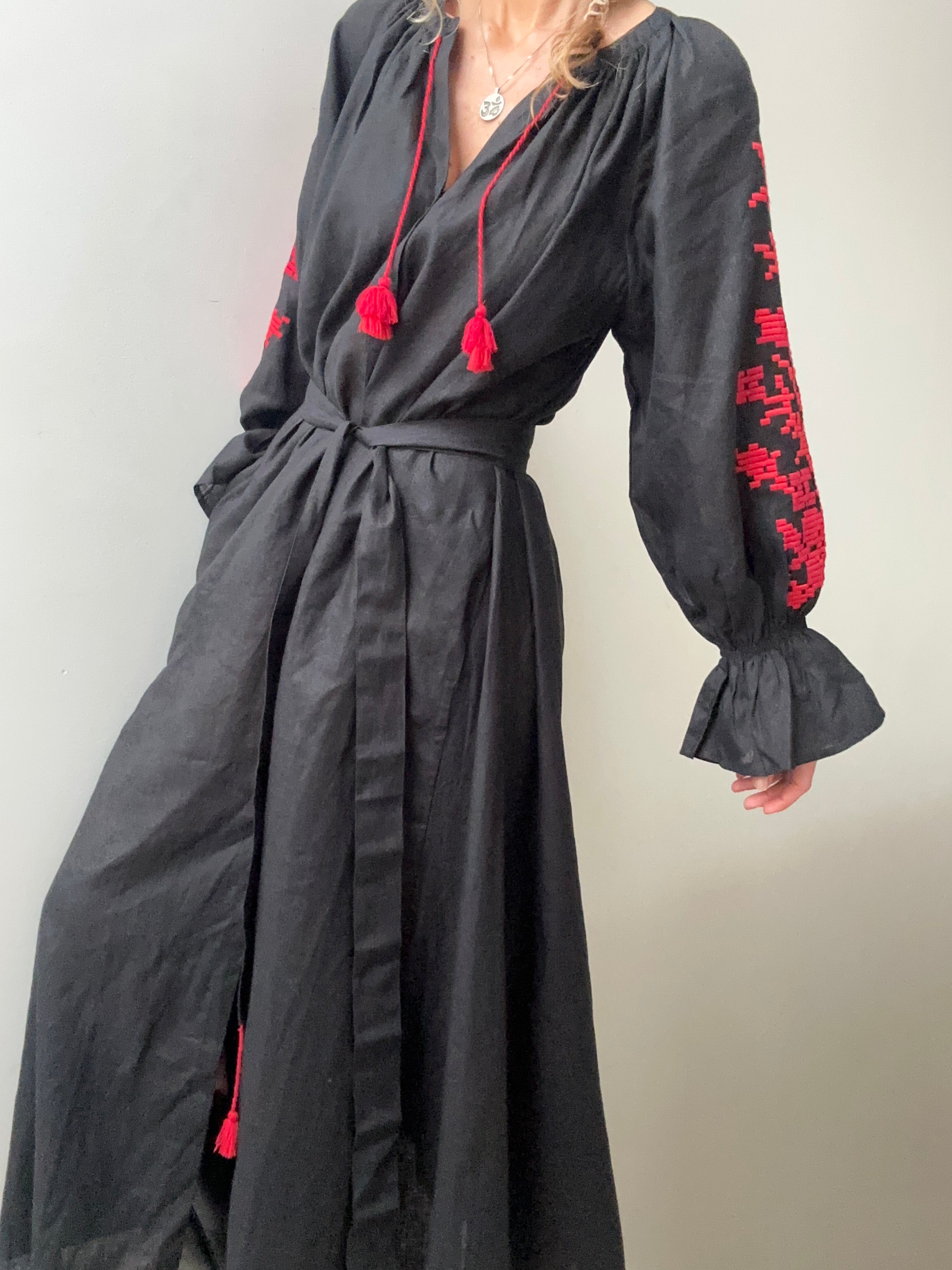 March 11 Dresses March 11 Maxi Dress Black Red