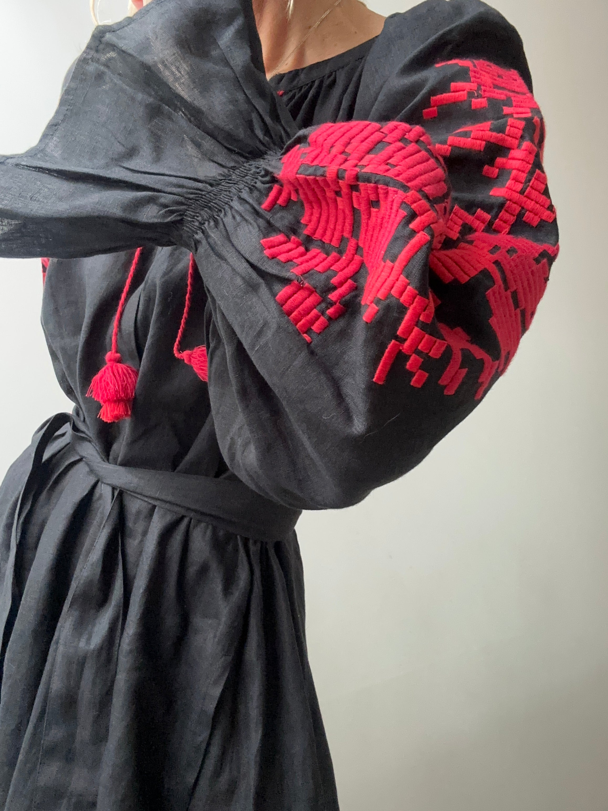 March 11 Dresses March 11 Maxi Dress Black Red