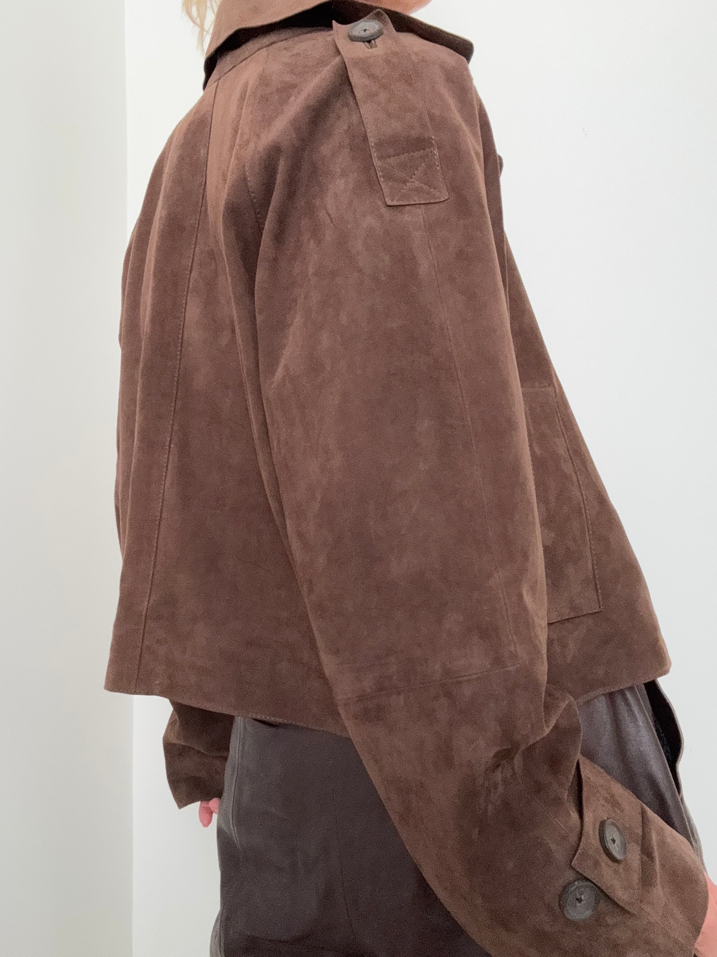 Boxy Suede Jacket Coco | Jackets