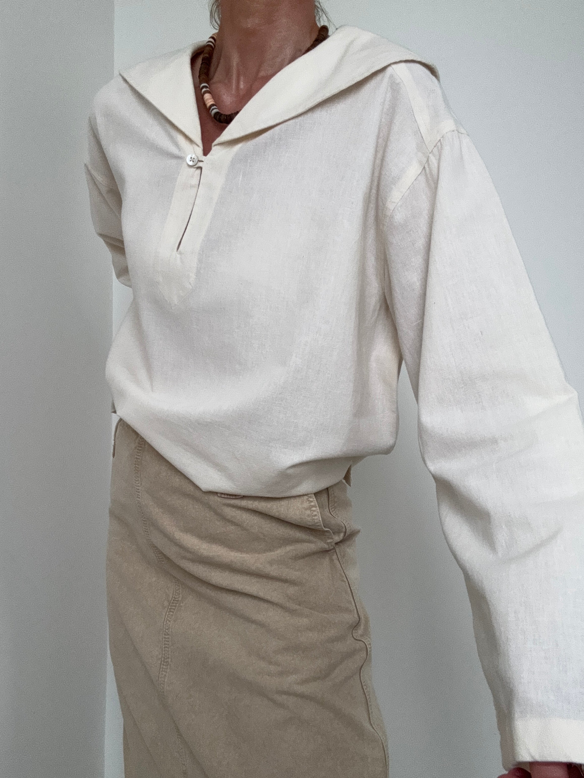 Hamptons Bay Cream Blouse | Shirts