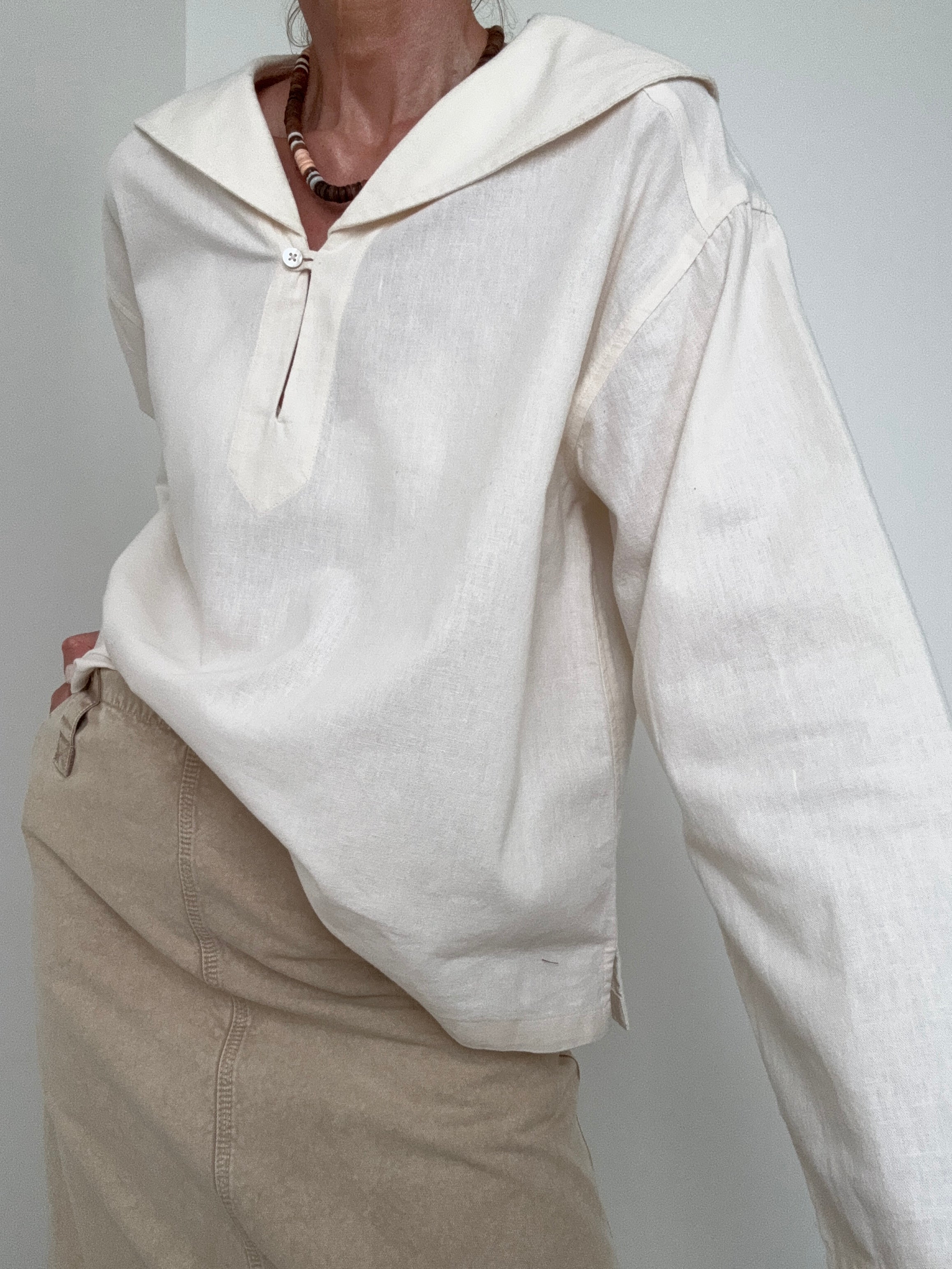 Hamptons Bay Cream Blouse | Shirts