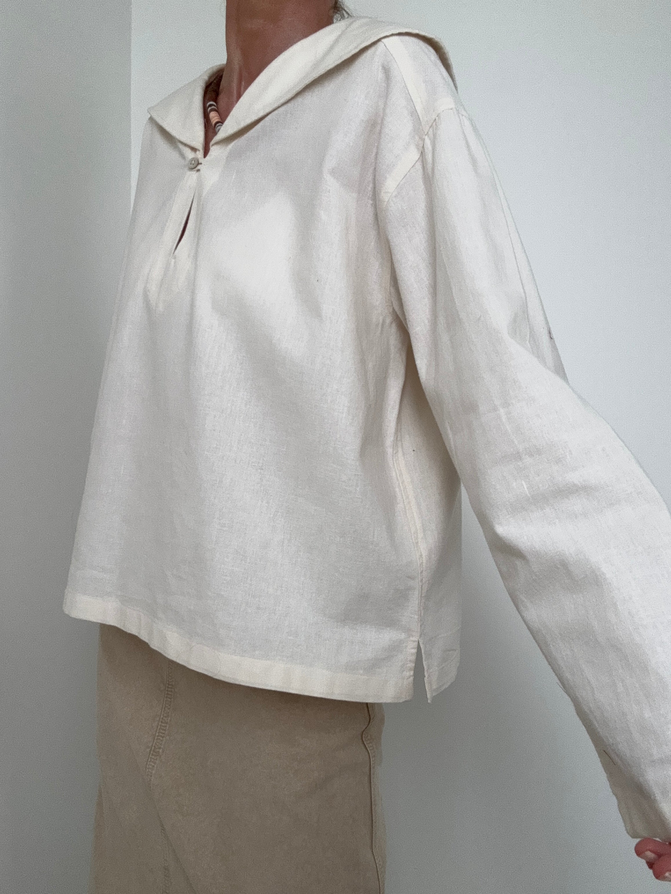 Hamptons Bay Cream Blouse | Shirts
